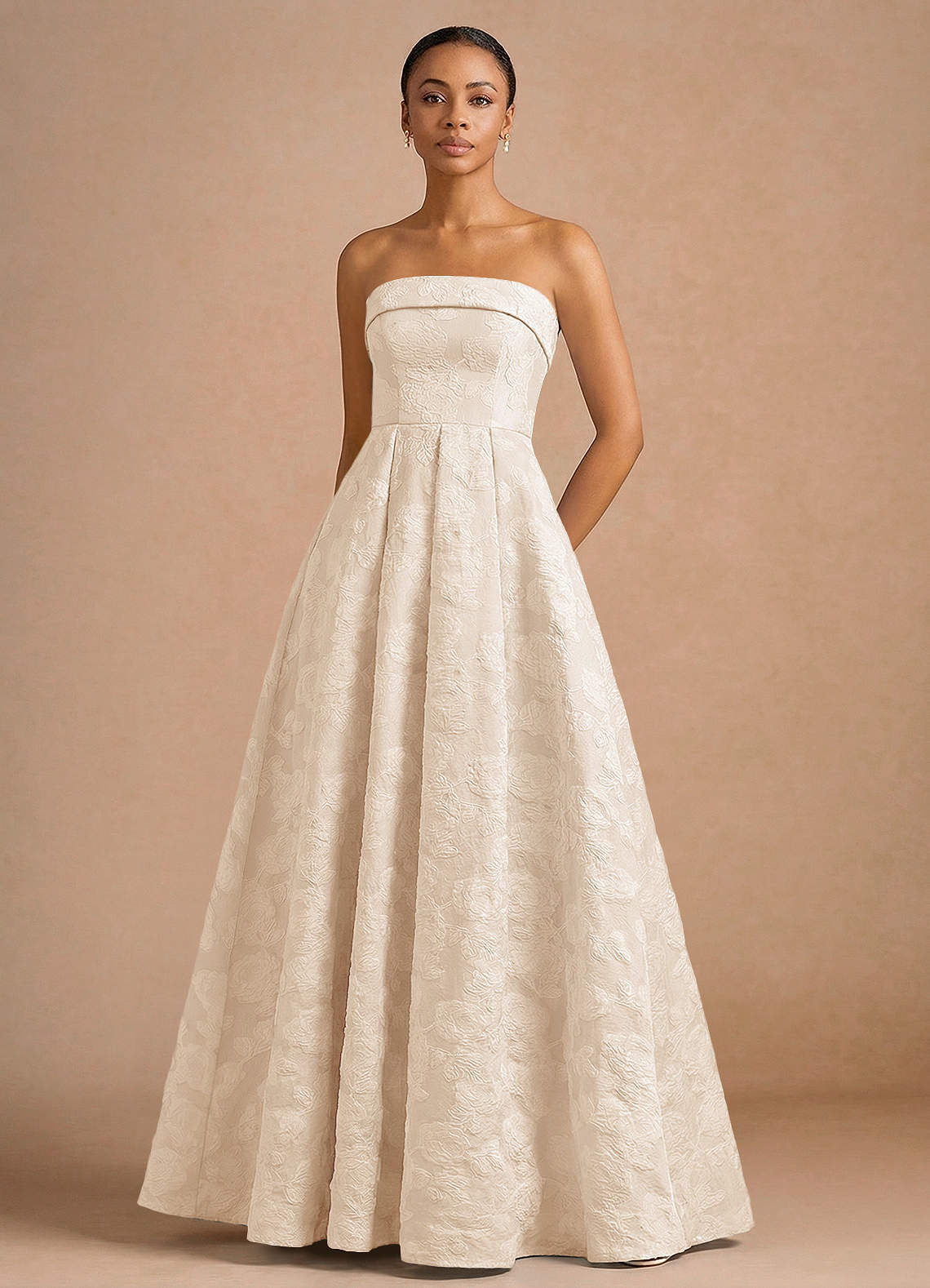 C.R.E.A.M 1st キャバドレス Soleil Bridal Gown – ZC22685 — Zavana Couture