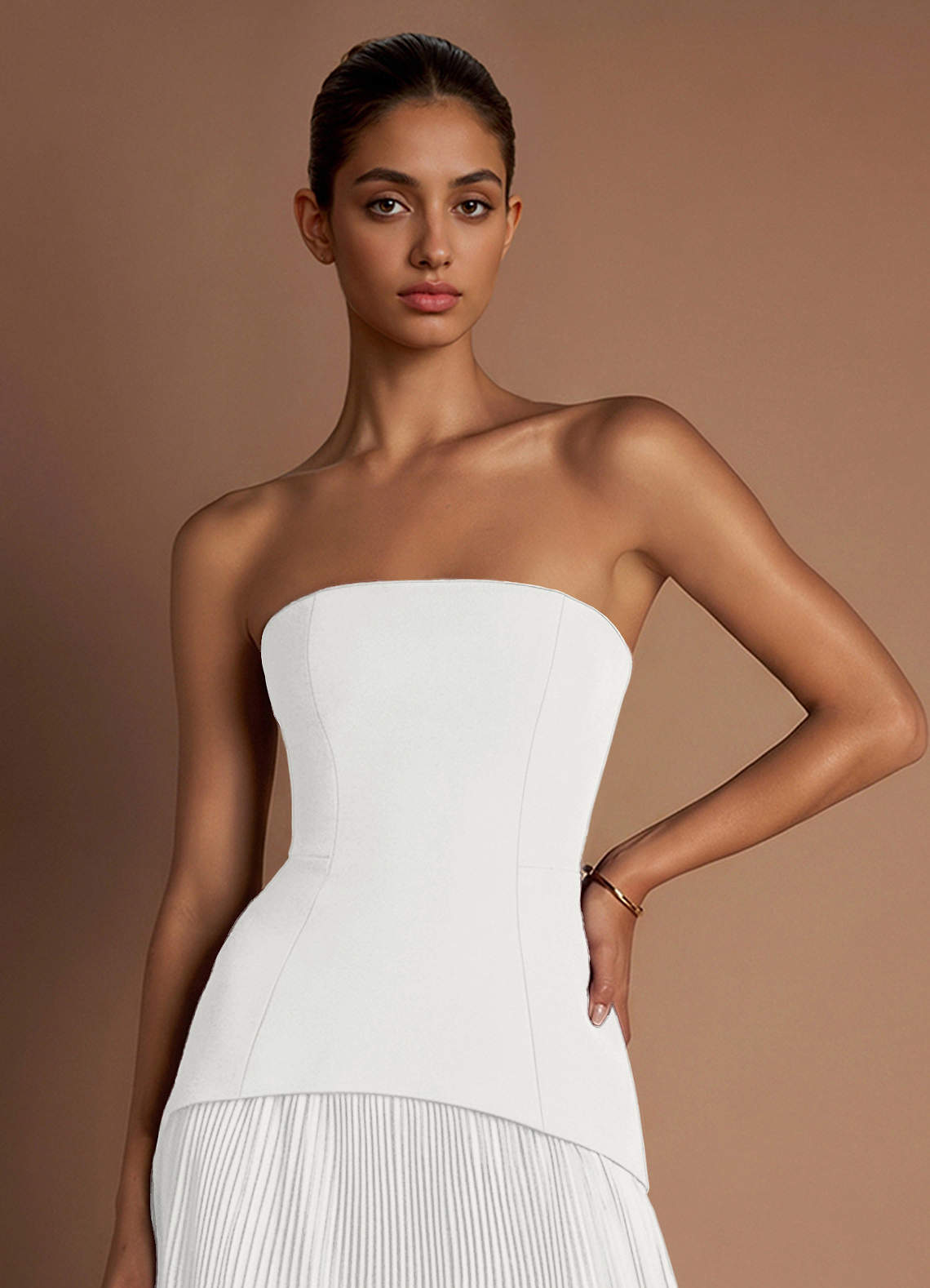 Marnie White Maxi Dress image4