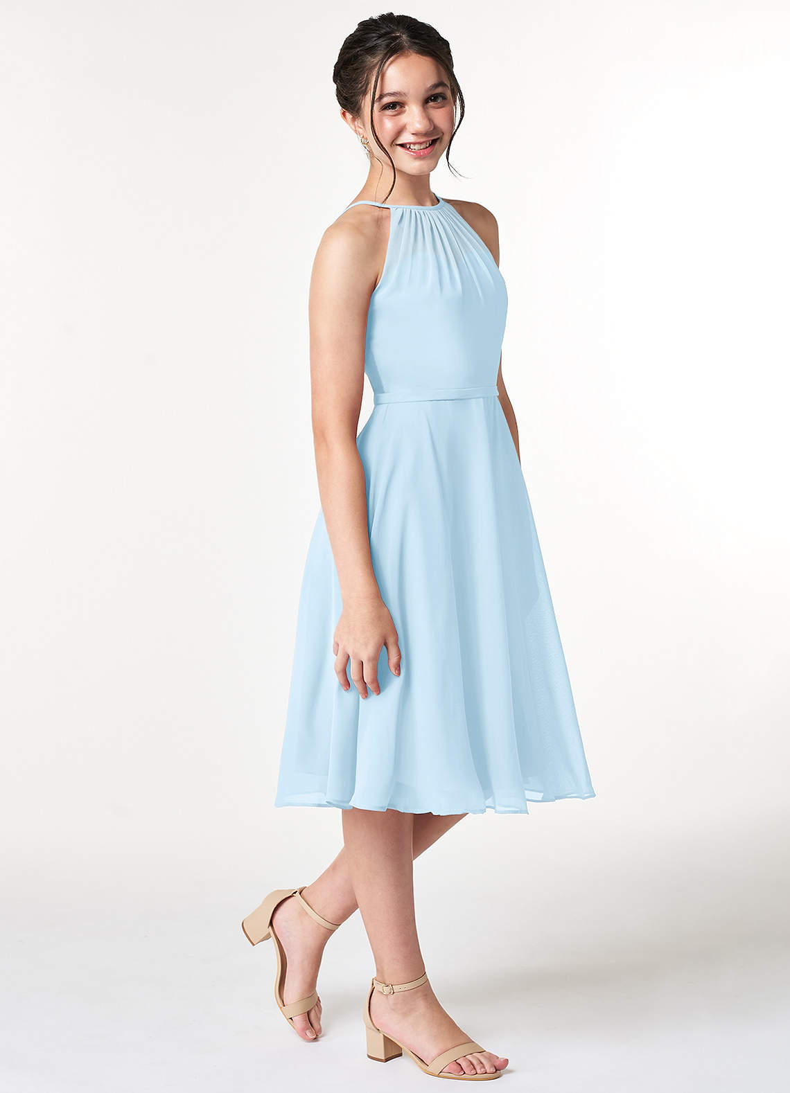 Junior bridesmaid outlet dresses knee length