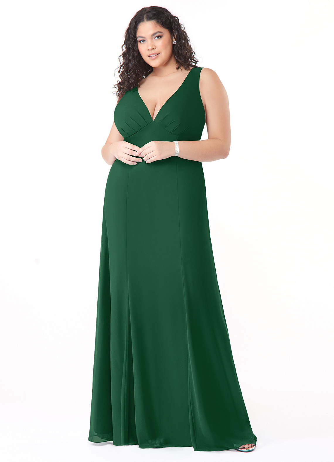 sachin and babi light blue dress Plus size empire waist wedding dress