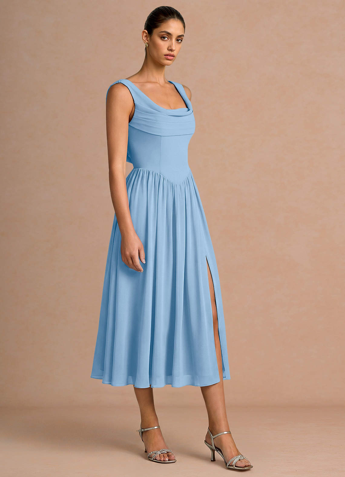 haze midi dress Hot Honey Haze Midi Dress Chocolate