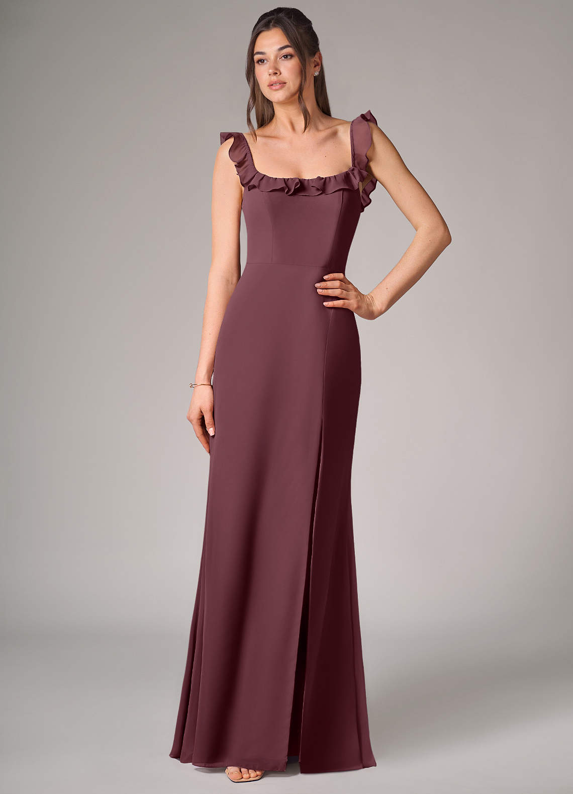 white christmas dresses Staud Wells Dress in Sangria