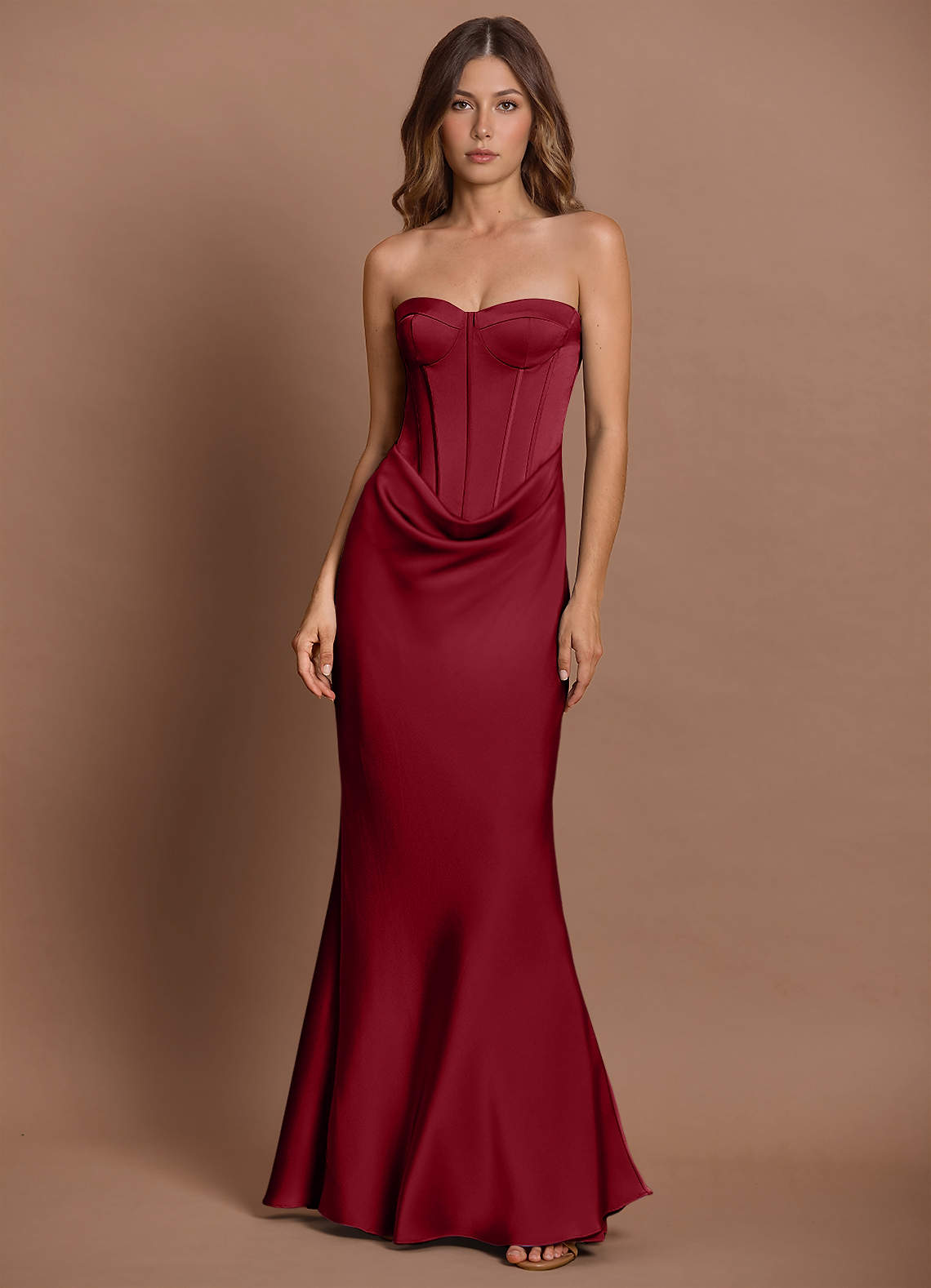 Lirielle  Maxi Klänning Merlot image1