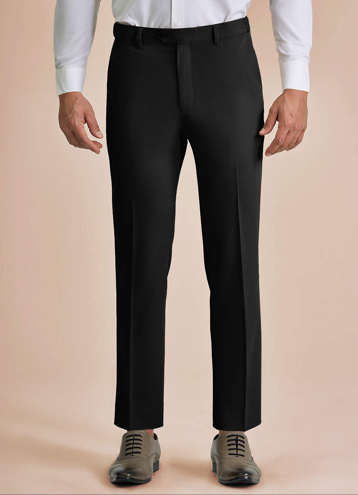 front William Black Comfort Blend Suit