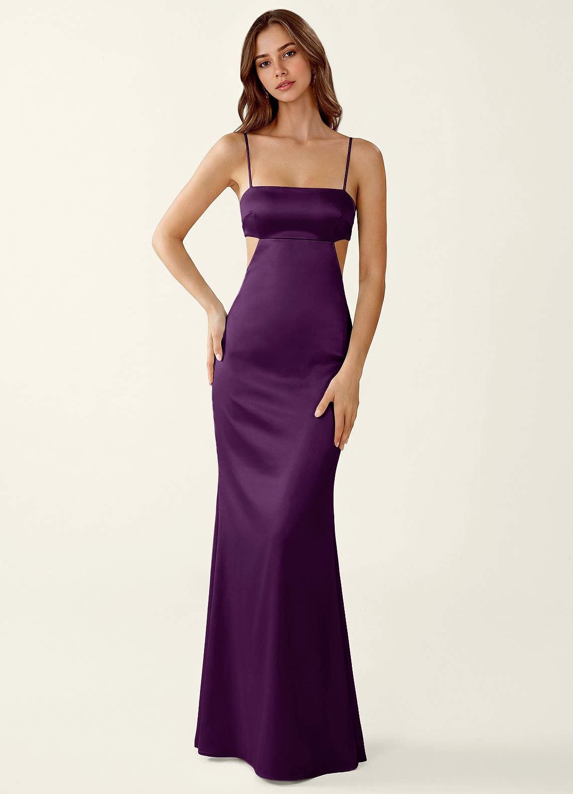 grape cocktail dress Lily Dress in Grape Taffeta S/M / Purple