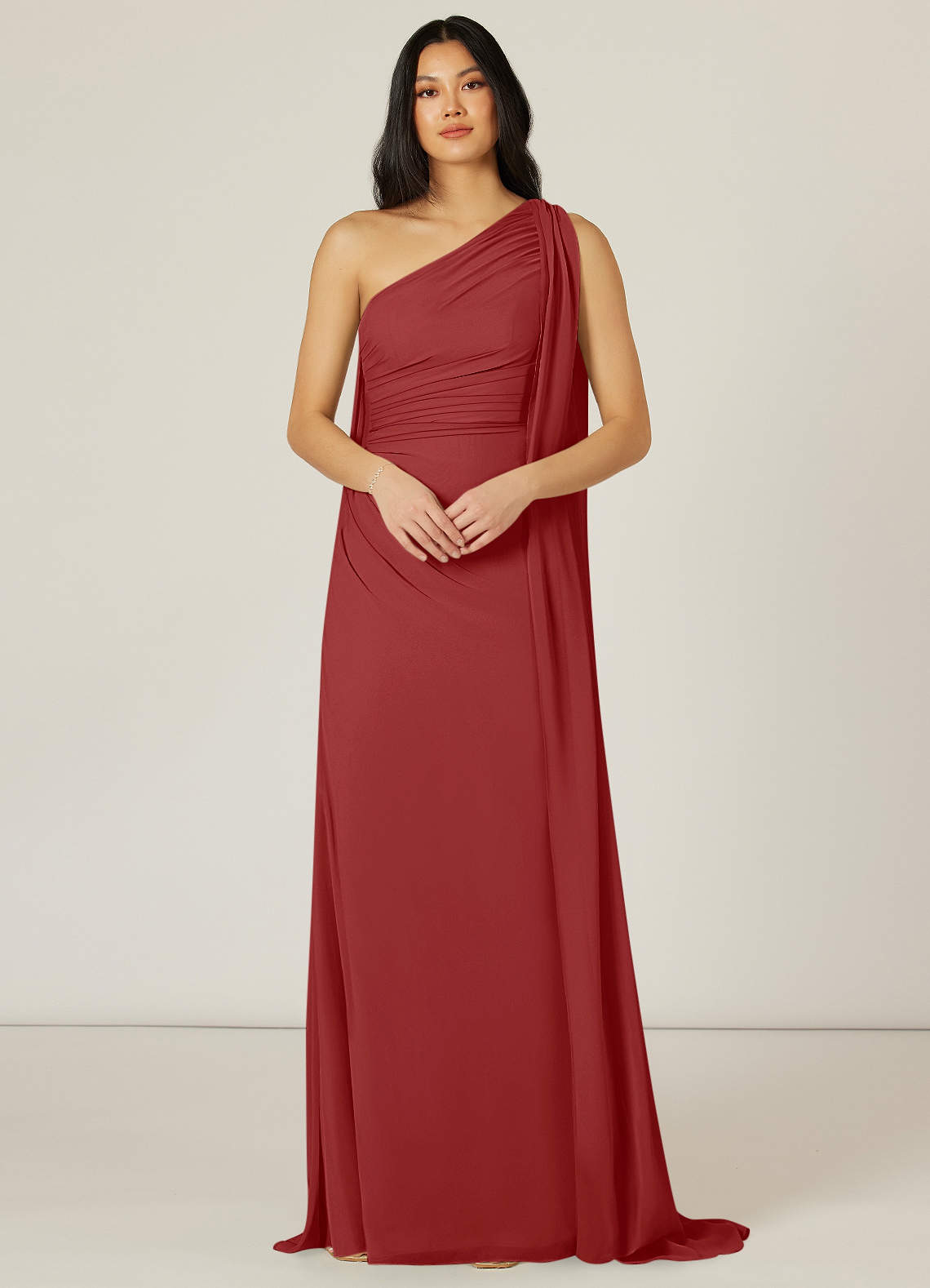 Bridesmaid dresses apple clearance red