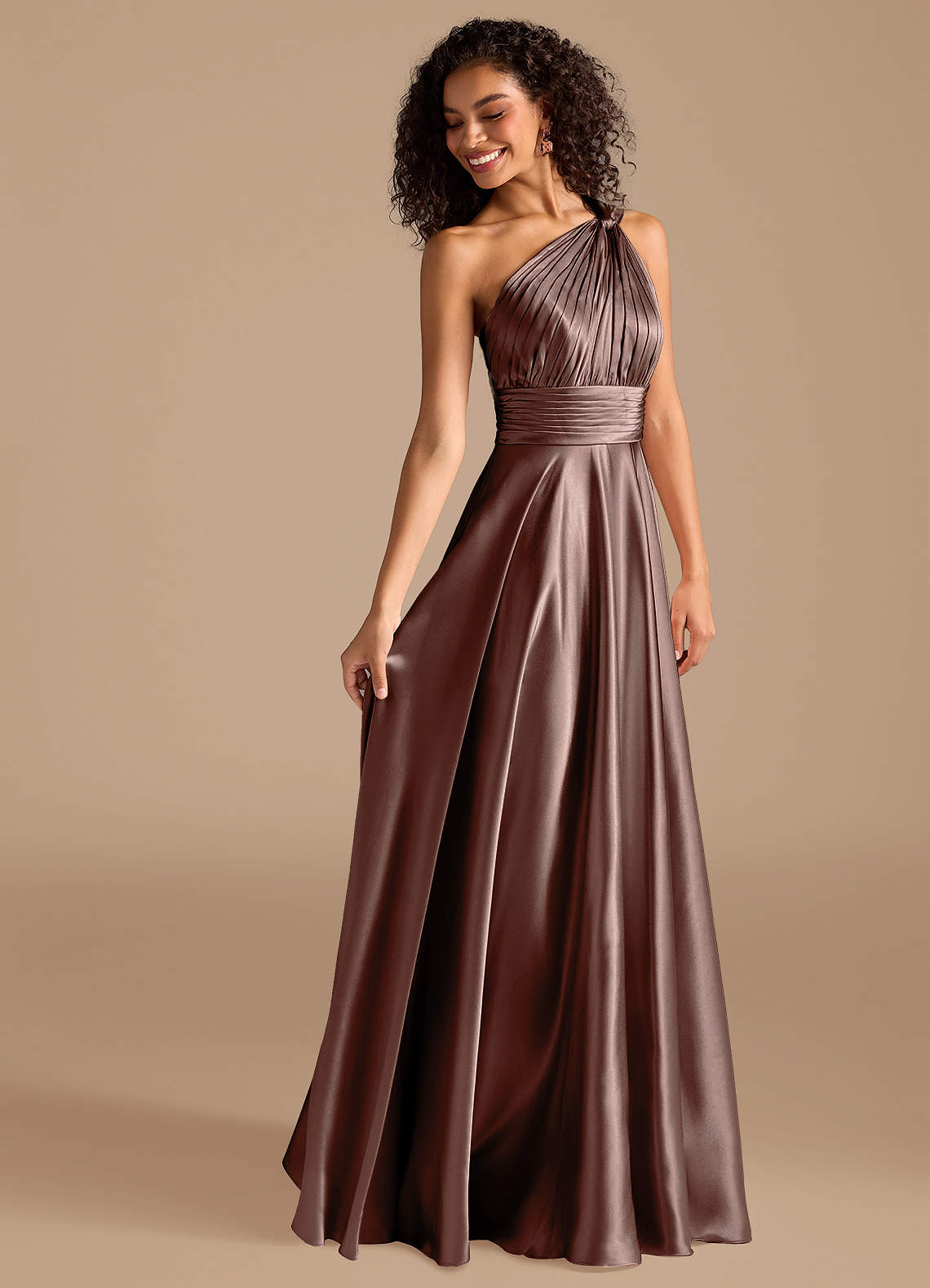 Charlize Try-on Dress Sample Dress Auburn Bridesmaid Dresses
