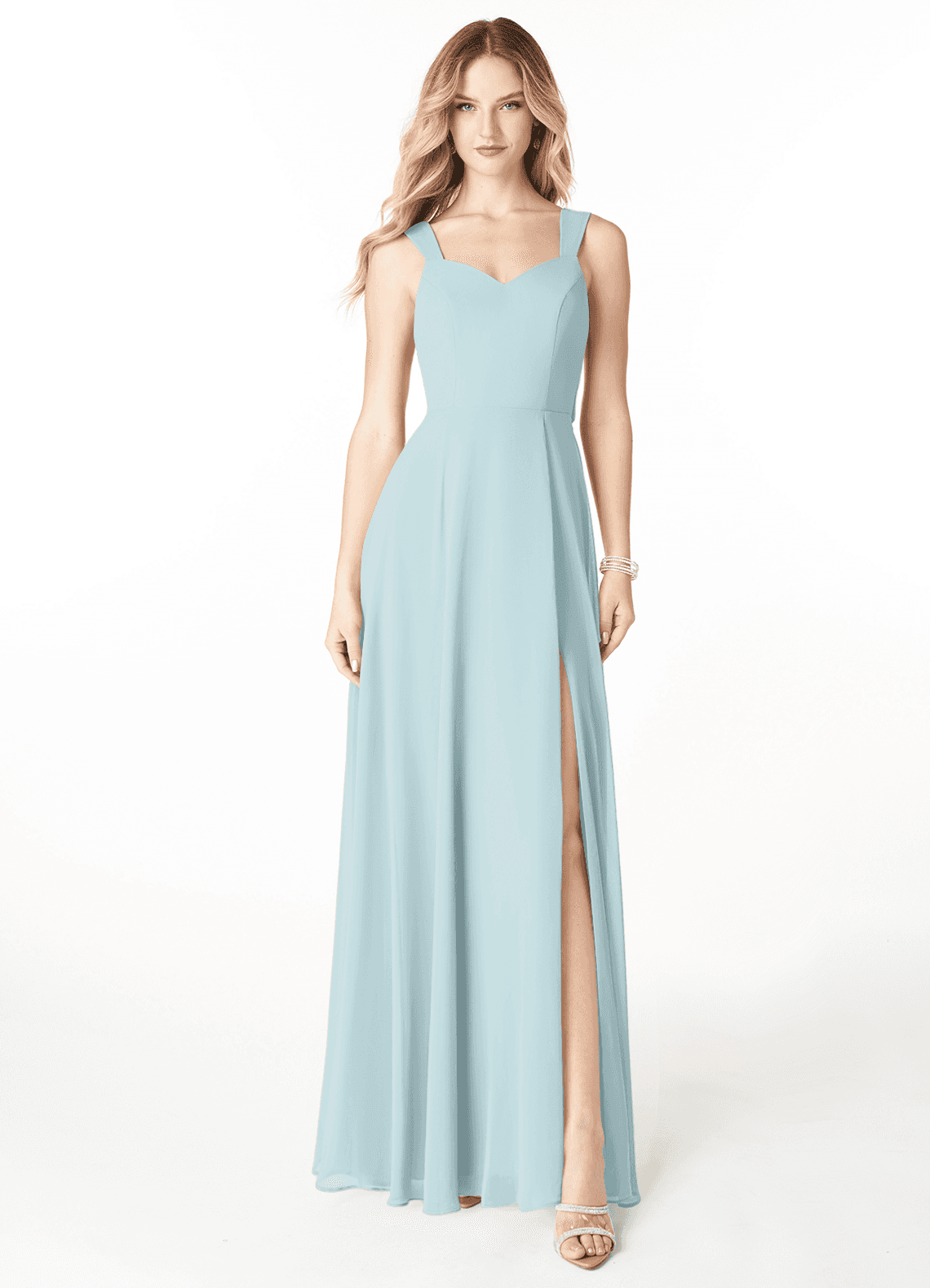 knee length dresses for ladies Ladivine 7469 Prom Dress - Greenery