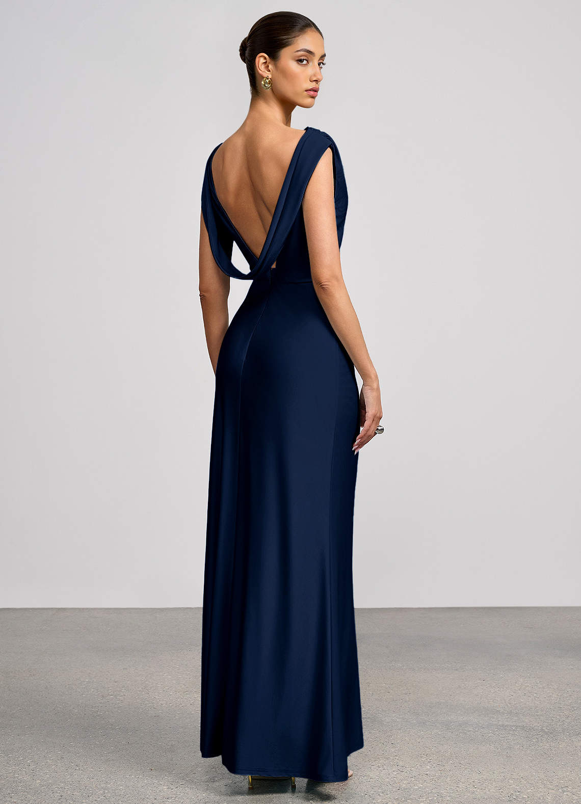 Althea Navy Maxi Dress image4