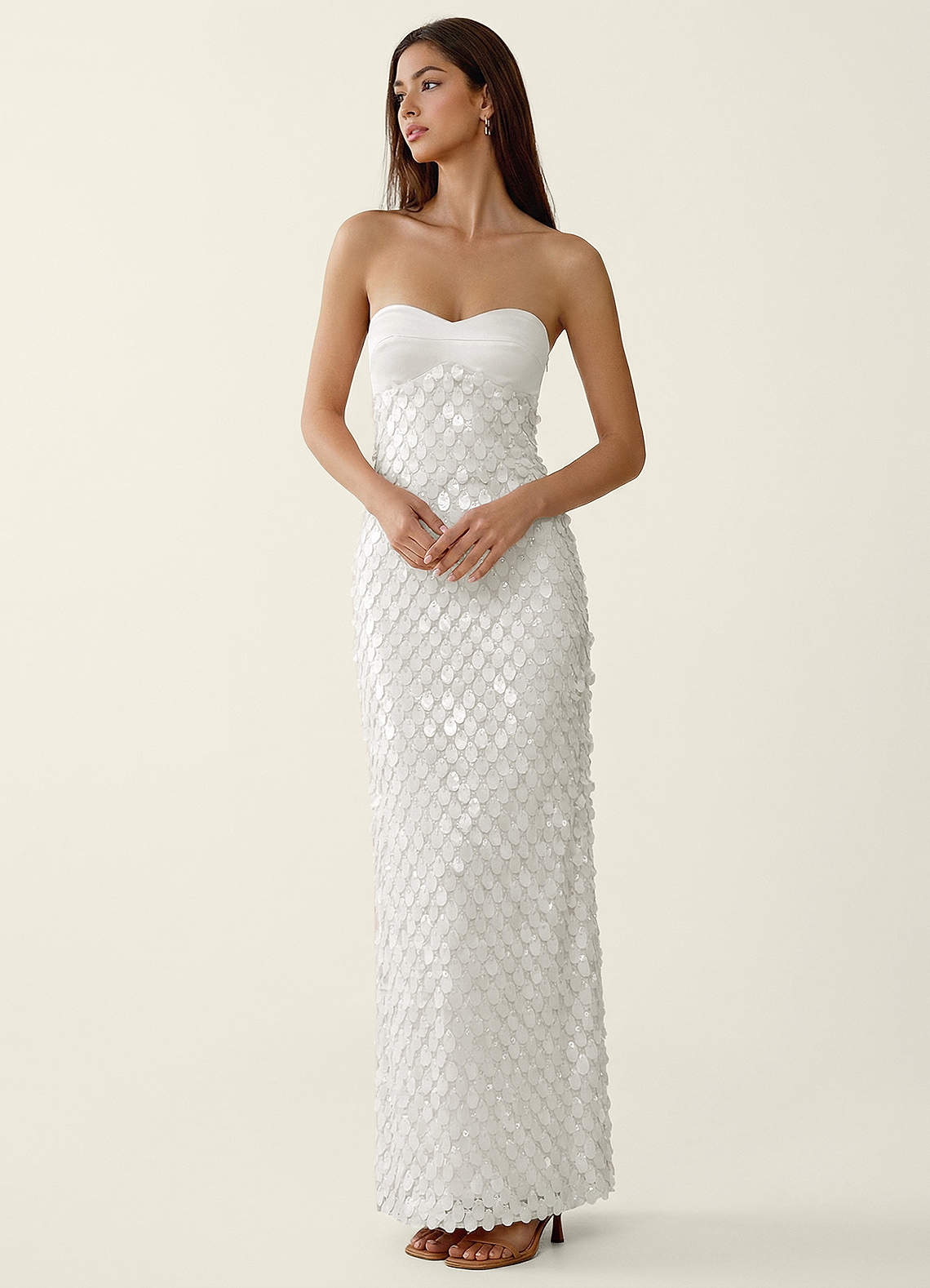 white slip dress mini Xintianji Women's Satin Halter Mini Slip Dress Cowl Neck Backless Silky  Dresses 1#White S at Amazon Women's Clothing store main image 0