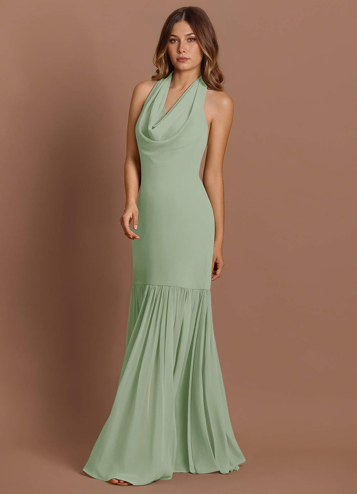Maxi jurk Jones Licht Groen image1