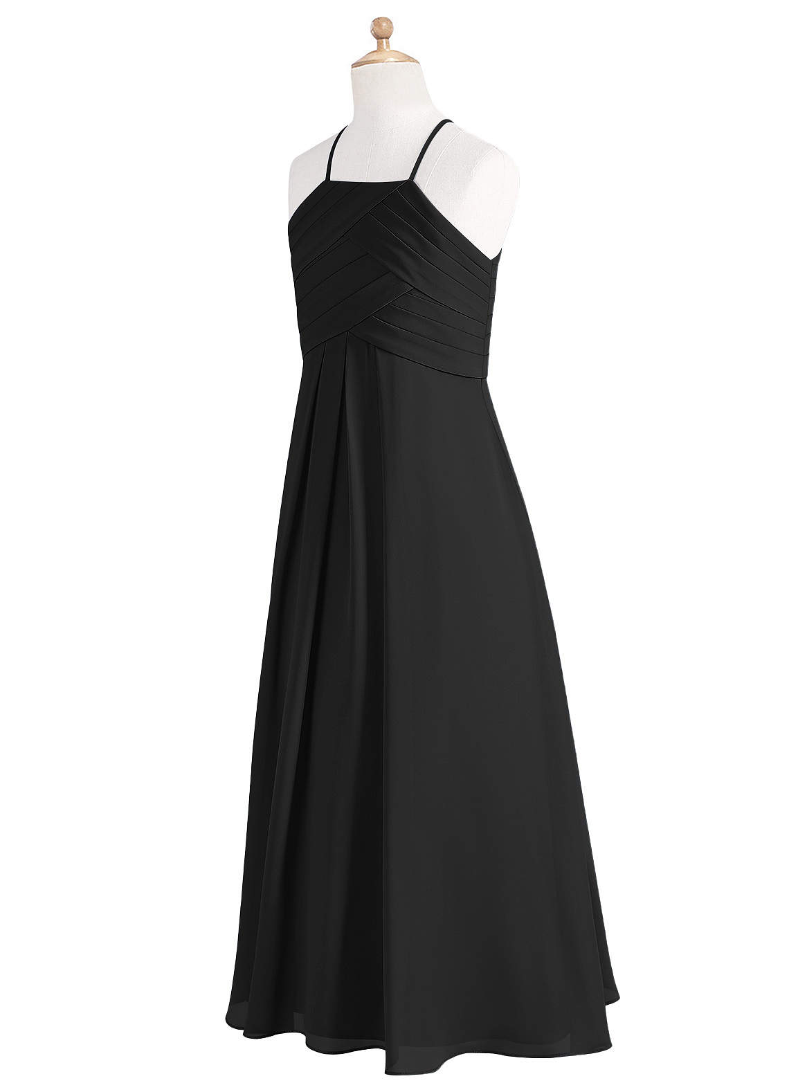 Azazie Ginger Junior Ready to Ship Bridesmaid Dress in Black | Azazie Azazie Ginger Junior Ready to Ship Bridesmaid Dress in Black | Azazie