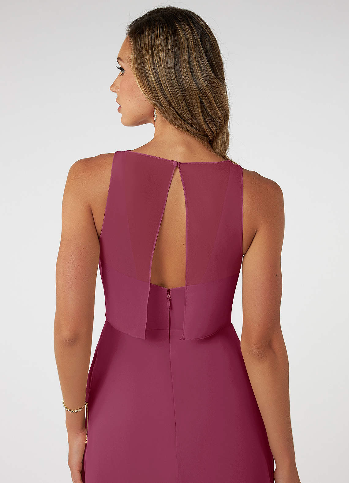 Azazie Aubree Mulberry Bridesmaid Dresses Azazie