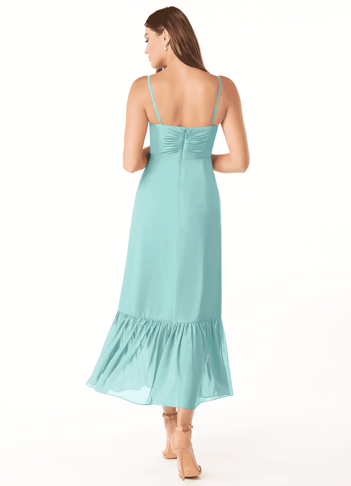 chinese dress ladies Jadira Scarf Maxi Dress Aqua main image 0