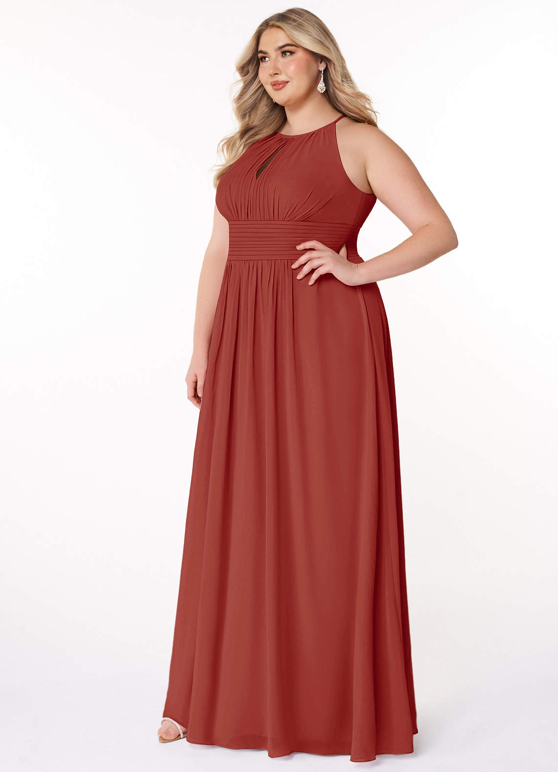 Vestidos De Cuello Pico Zara Vestido Acampanado Essentials