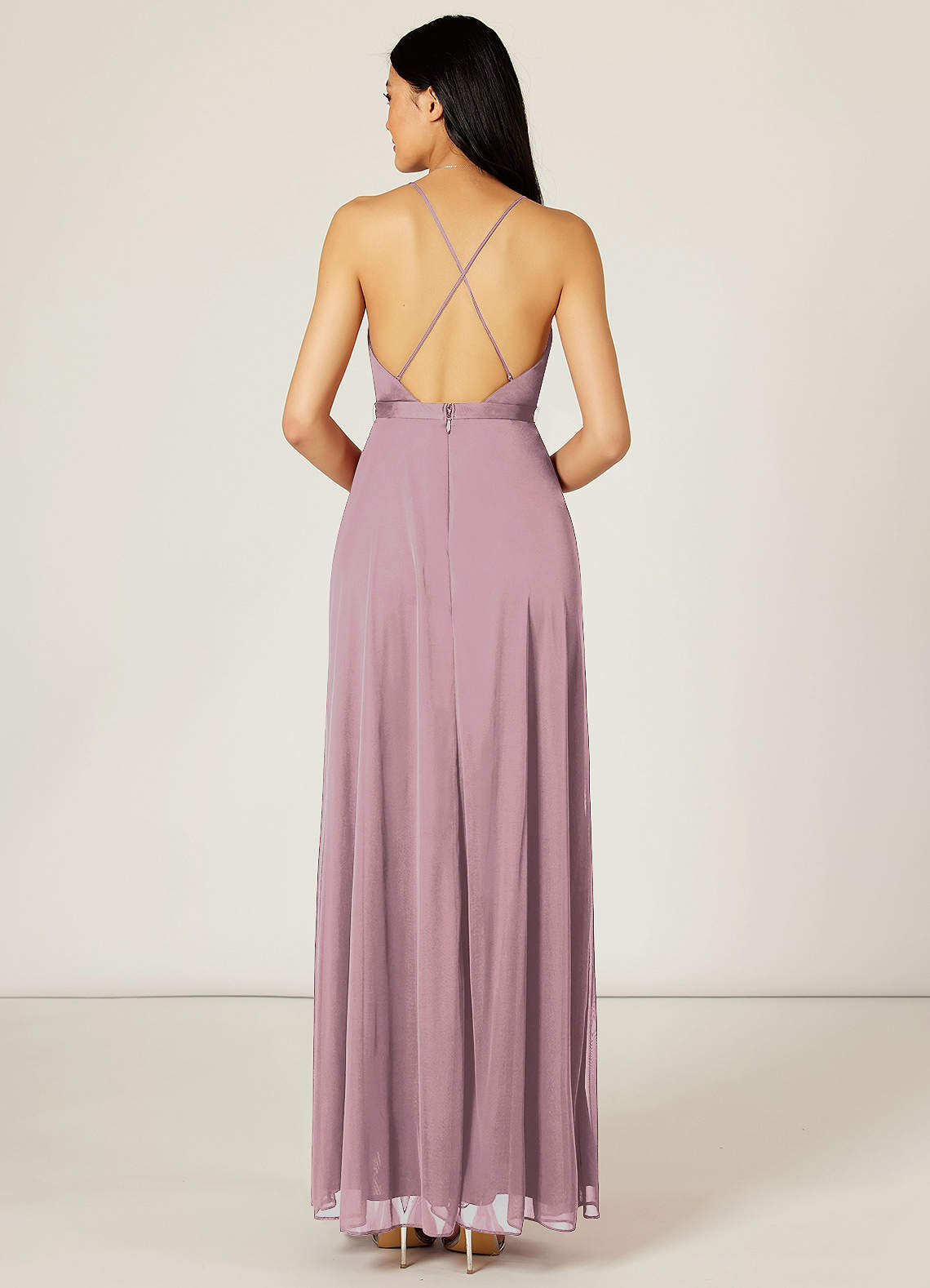 Steel Blue Azazie Luxy Outlet Bridesmaid Dresses | Azazie