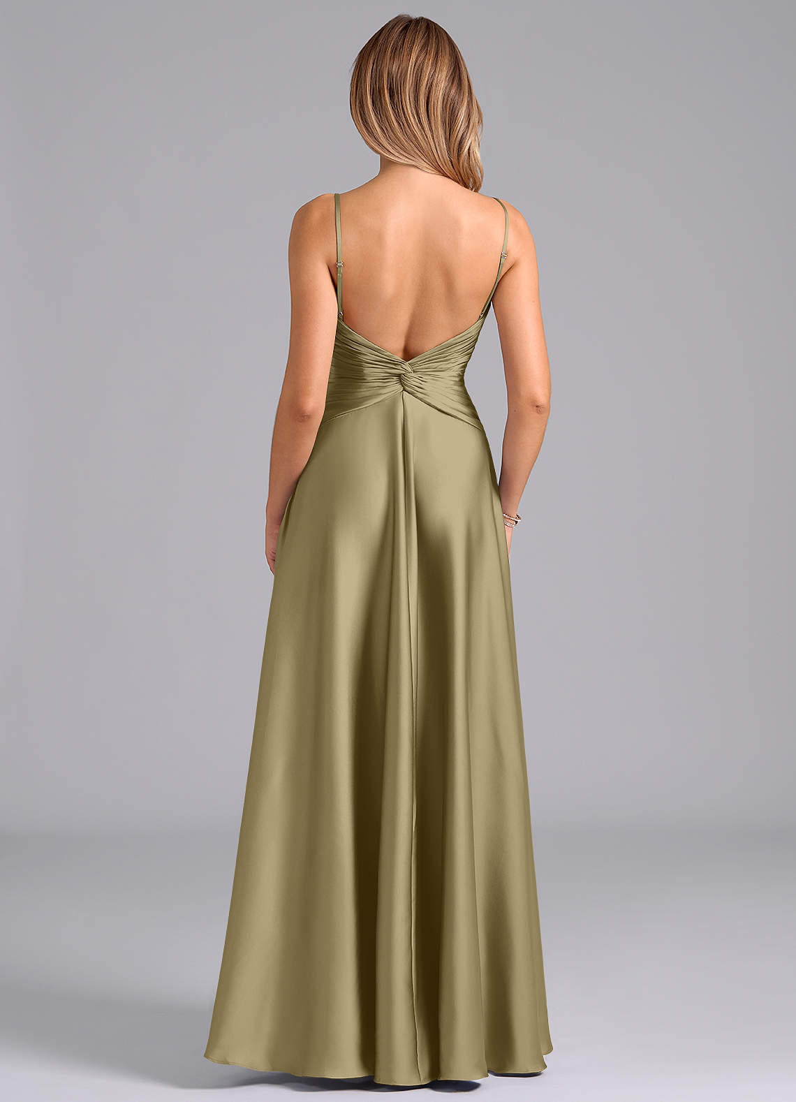 bridesmaid dresses green and gold With Slit Emerald Green Maid Of Honor Dress Customized Emerald Green  Bridesmaid Dresses For Women One Shoulder