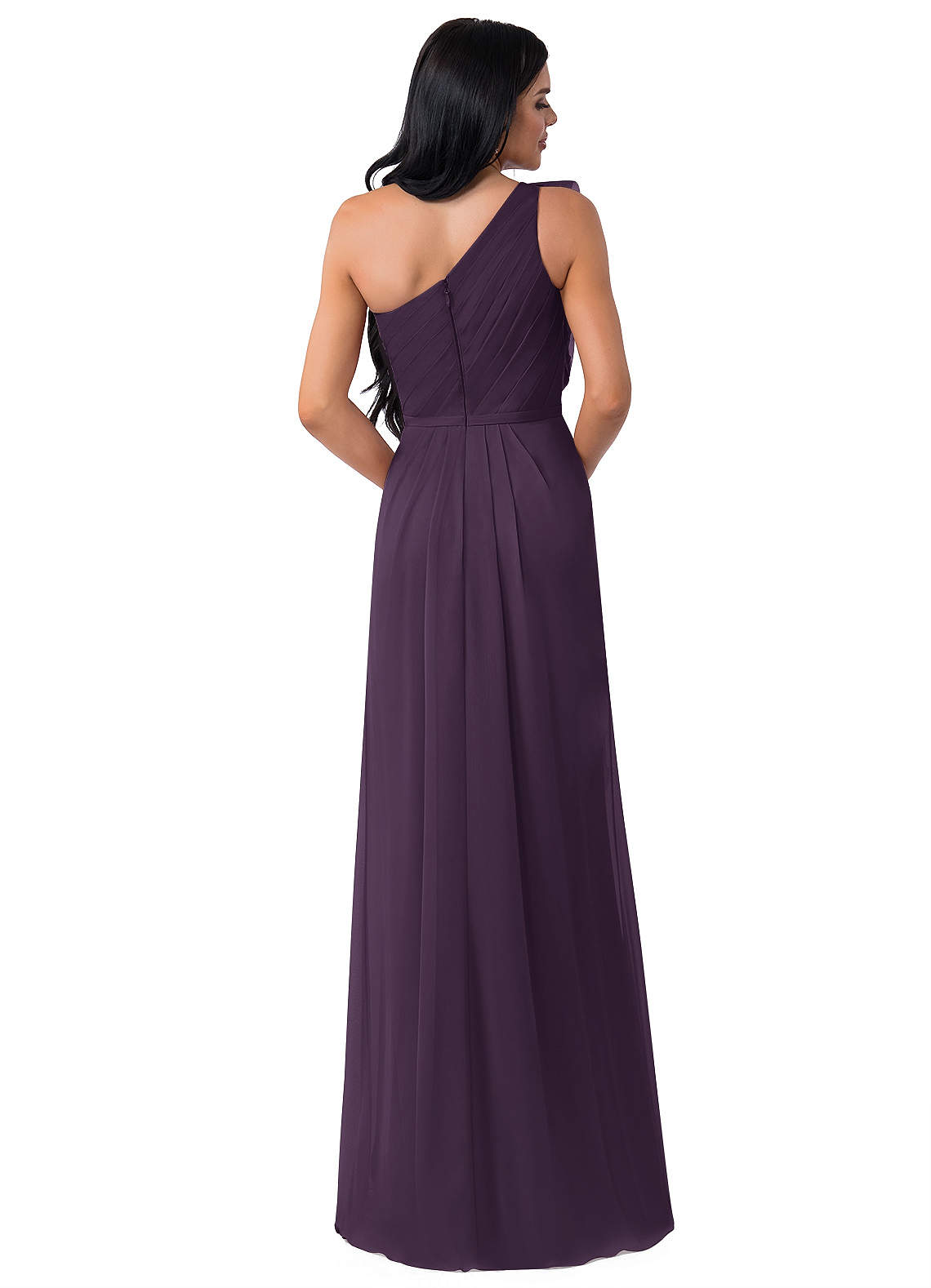 Plum Azazie Sharon Bridesmaid Dresses | Azazie