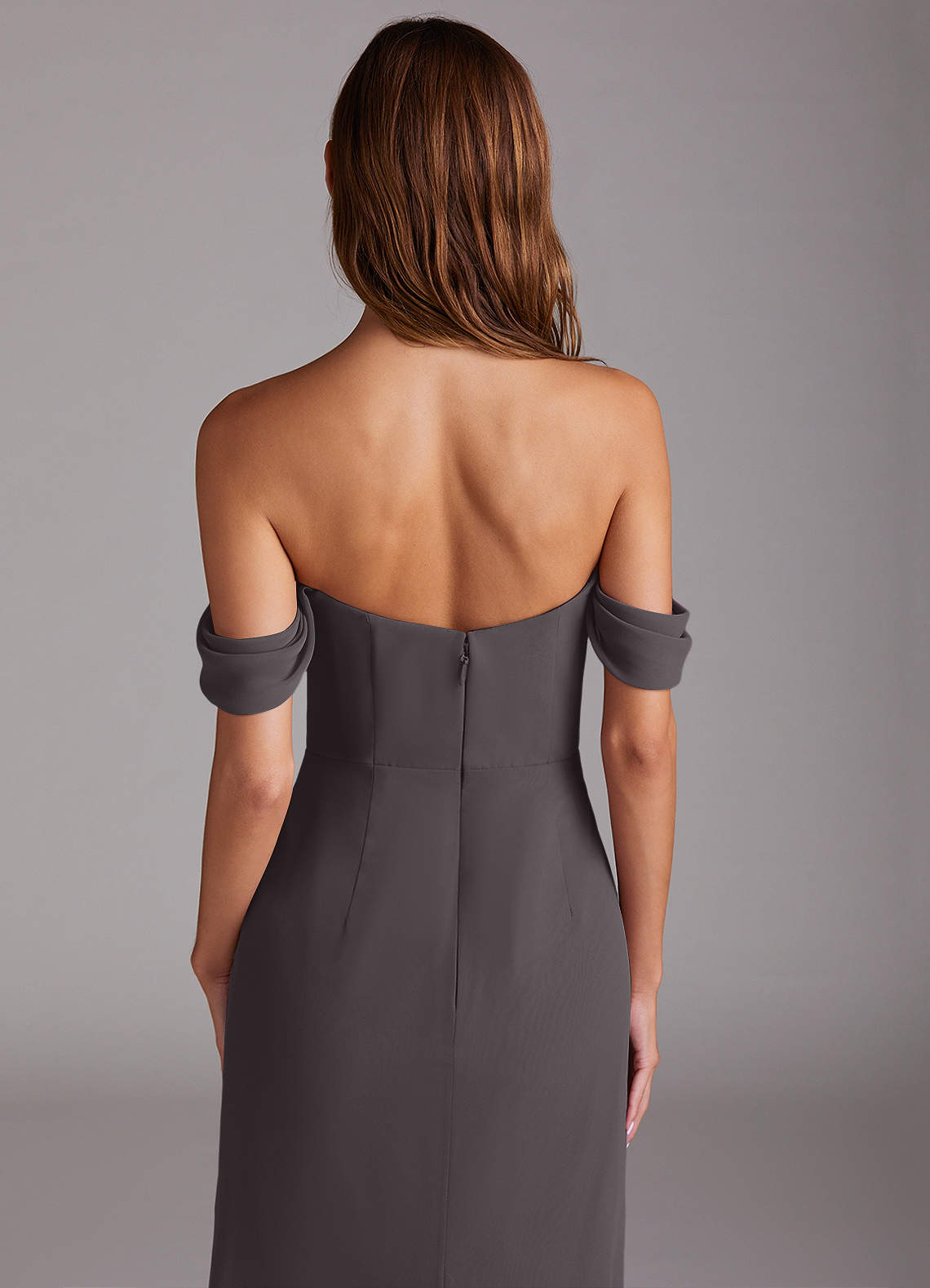 grey chiffon formal dress Grey Chiffon Halter Beaded Long Prom Dresses Formal Dress for Girls, MP251