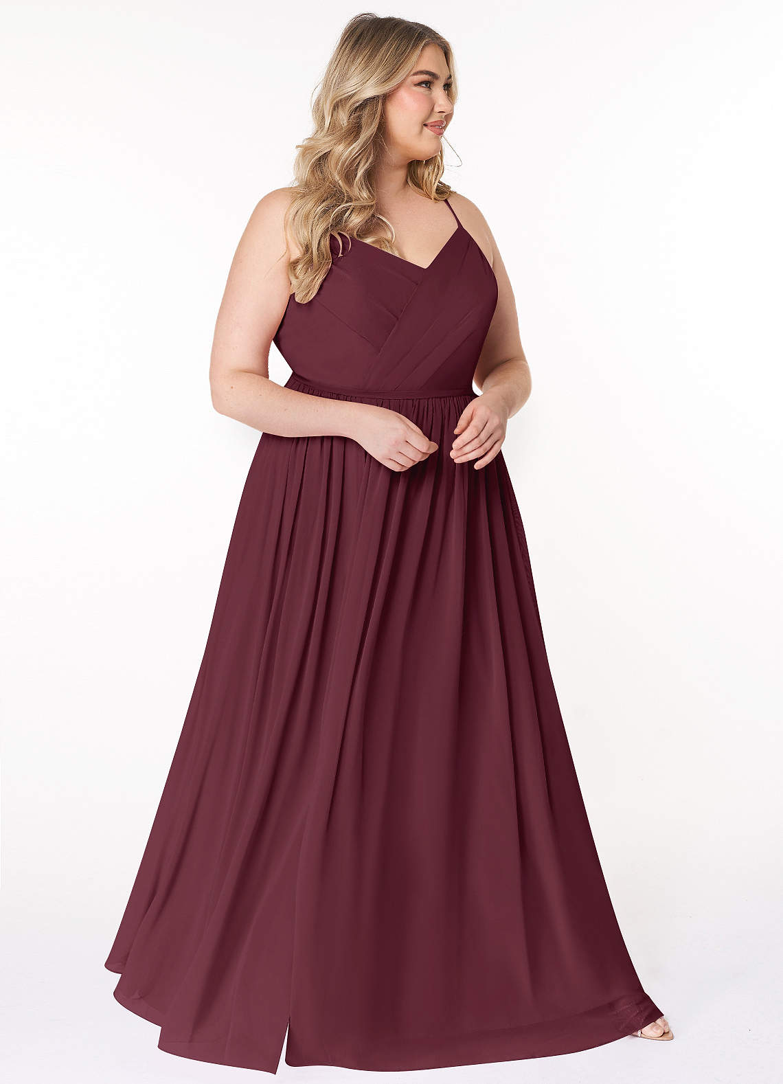 Azazie Cora Cabernet Bridesmaid Dresses Azazie