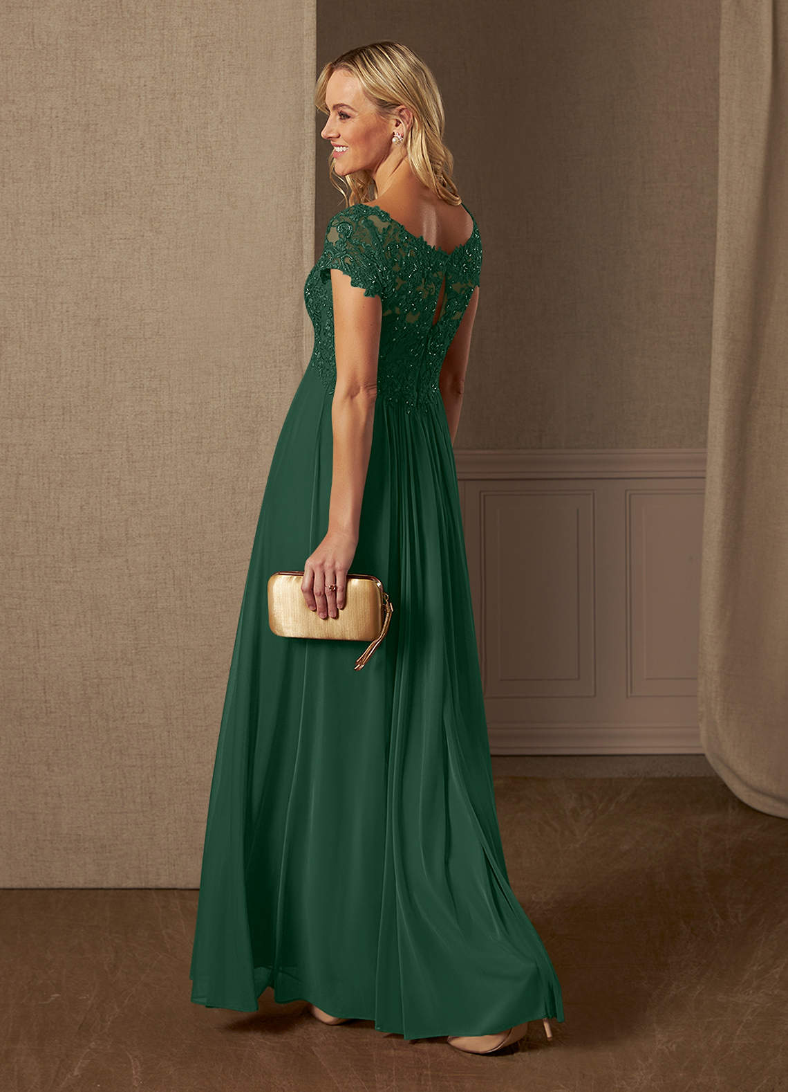 Green by Lace Dresses