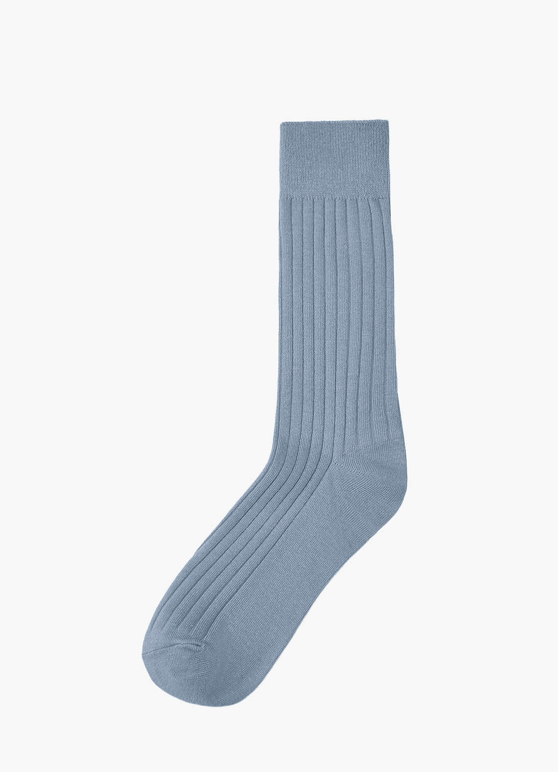 front Men's Cotton Dress Socks