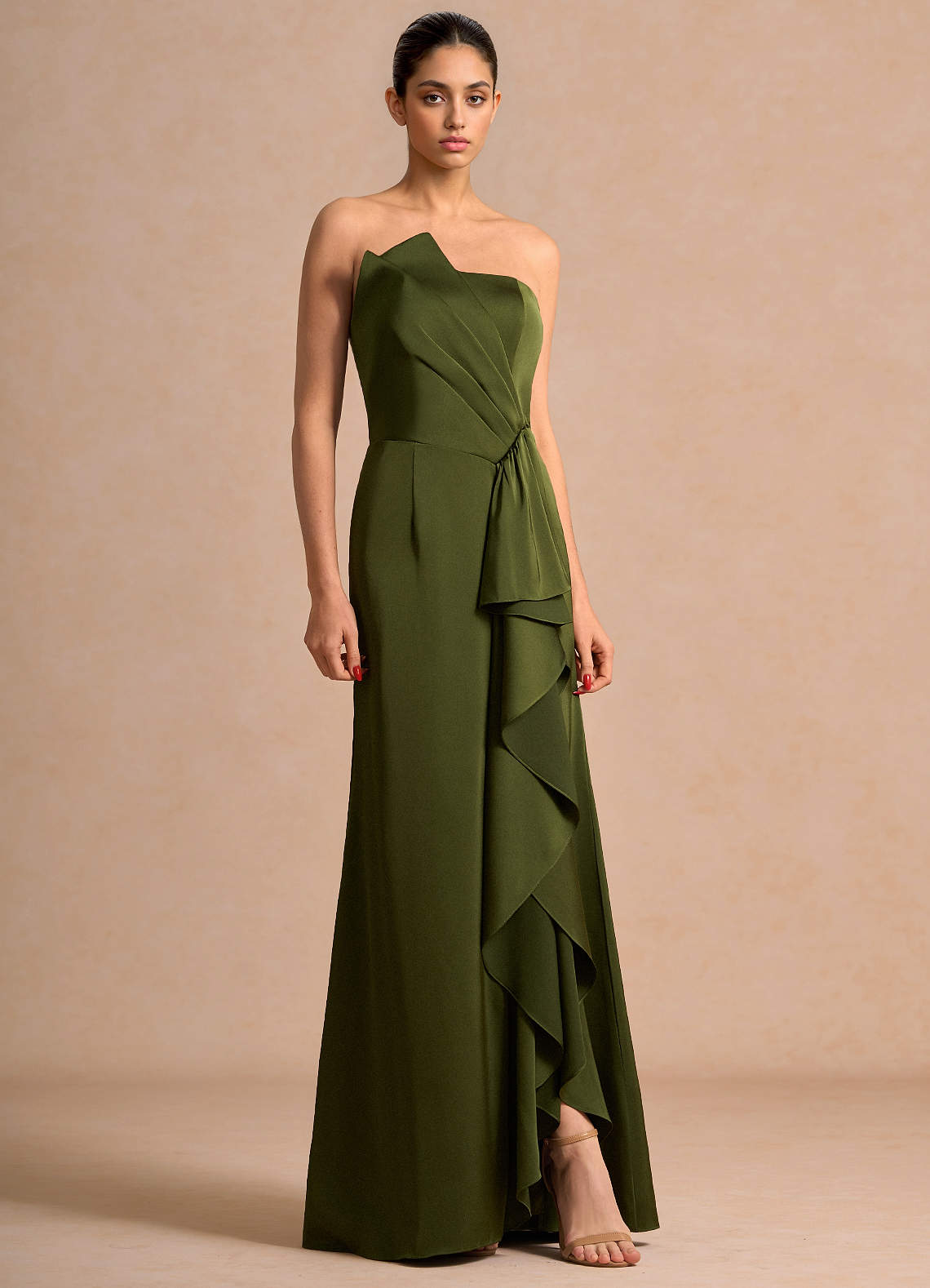 amorata ivory pleated maxi dress Saint Art Judson Pleated Maxi Dress in Ivory – Hampden Clothing