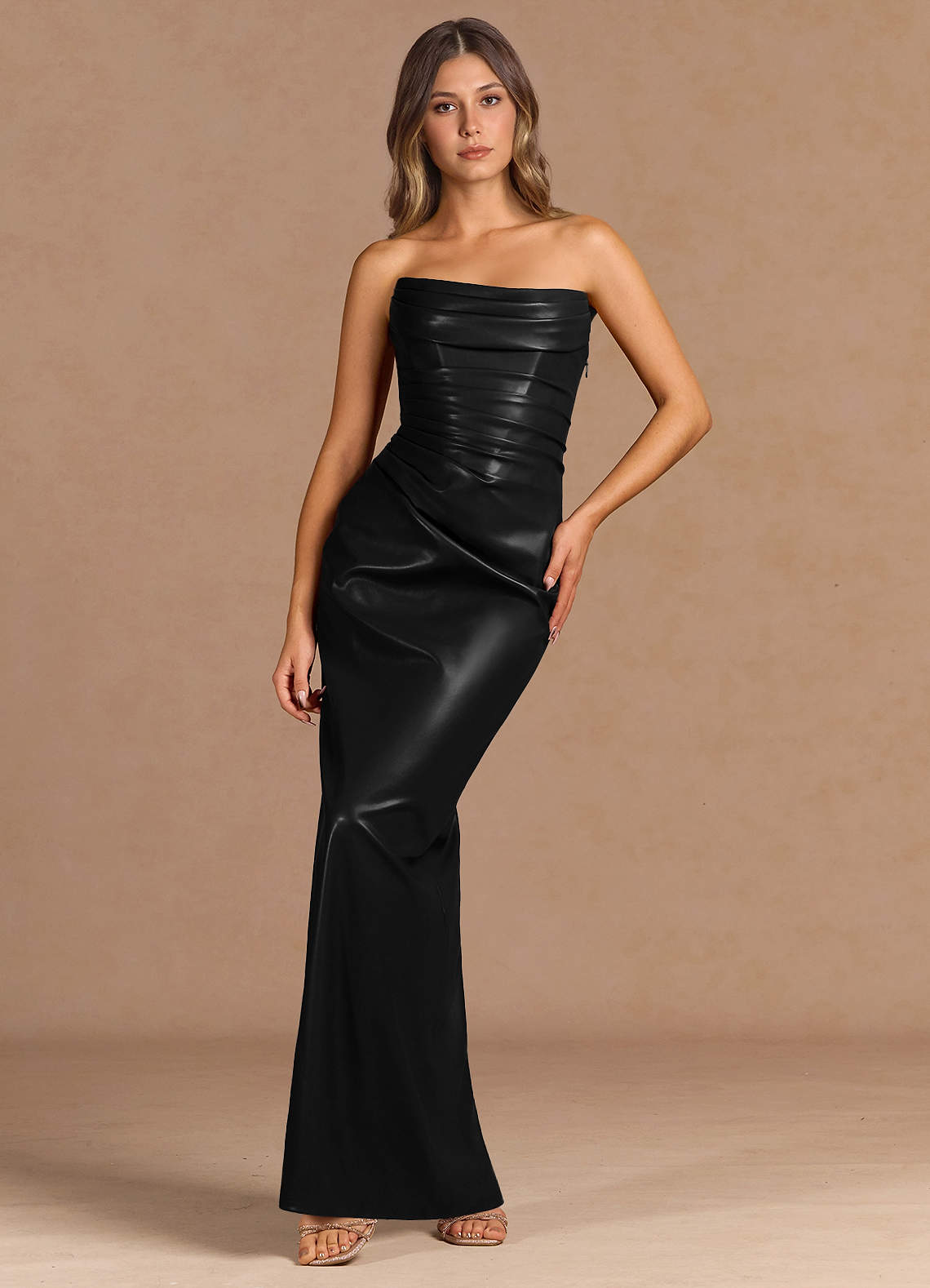 Hanna Black Maxi Dress Ready to Ship | Azazie