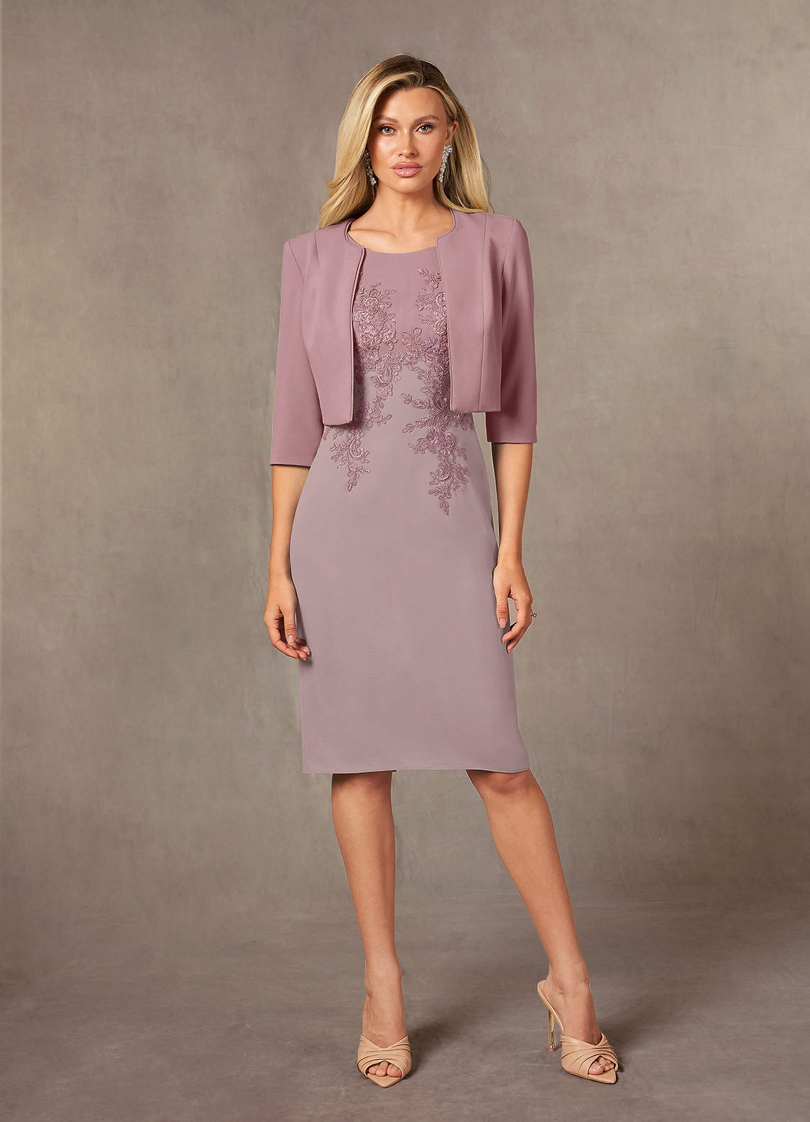 tubino abiti eleganti con pizzo