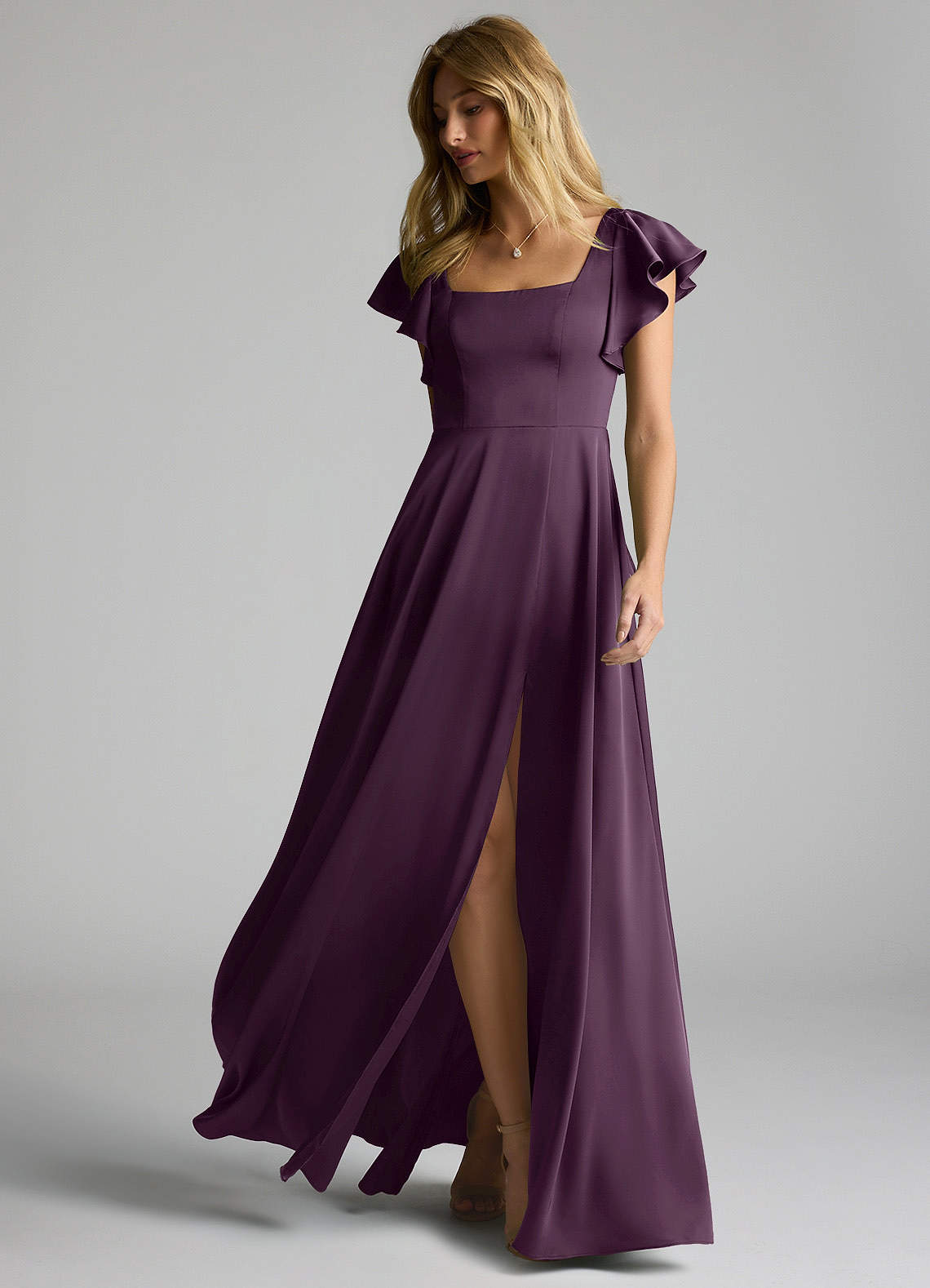 acai colored bridesmaid dresses Bridesmaid Guide: On-Trend Bridesmaid Dress Colors For the Wedding Season