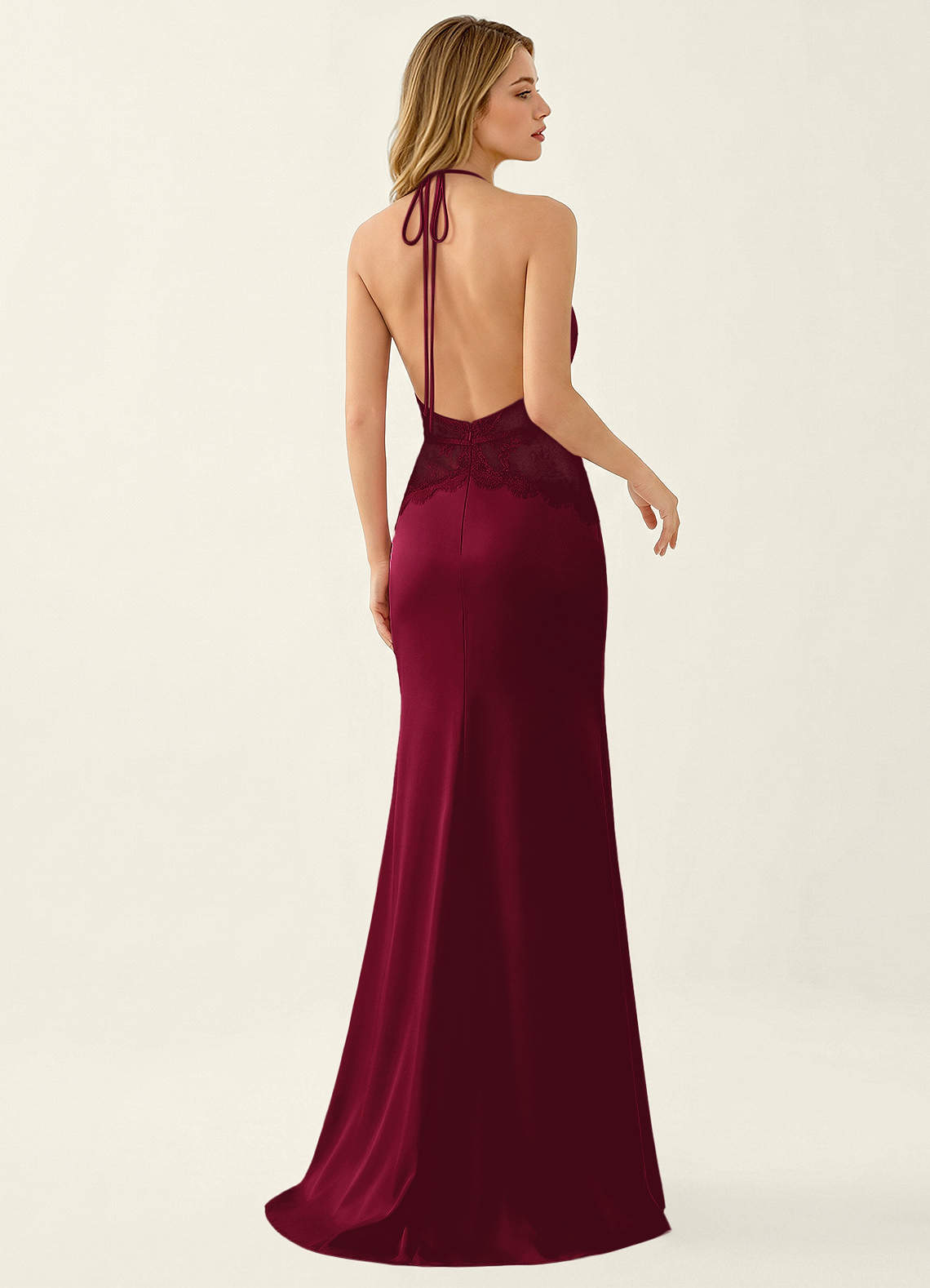 merlot lace dress Anika Merlot Maxi Dress