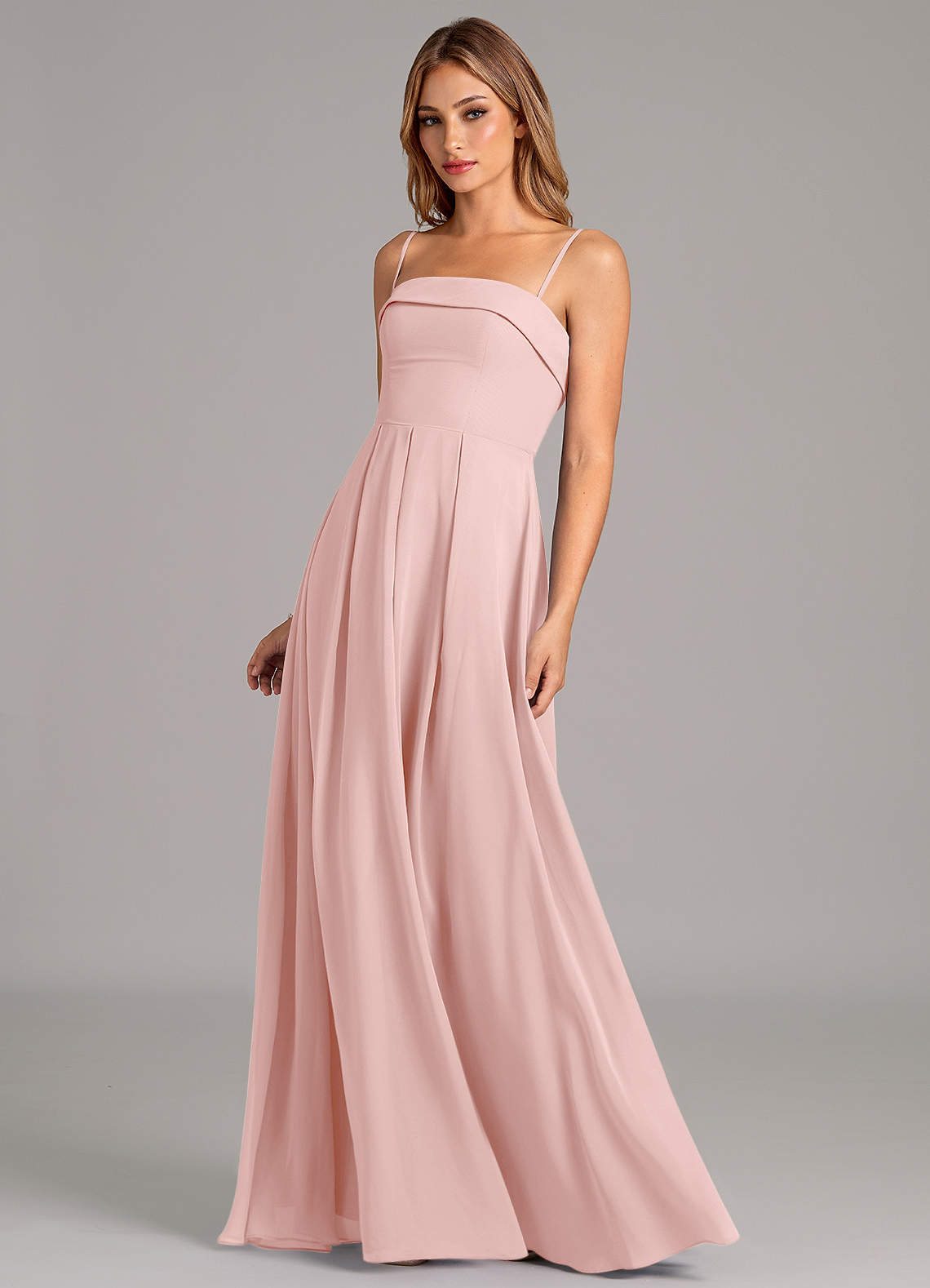 pink strapless chiffon dress Strapless Pink Chiffon Pleated Tiered Maxi Dress Dressesforparty