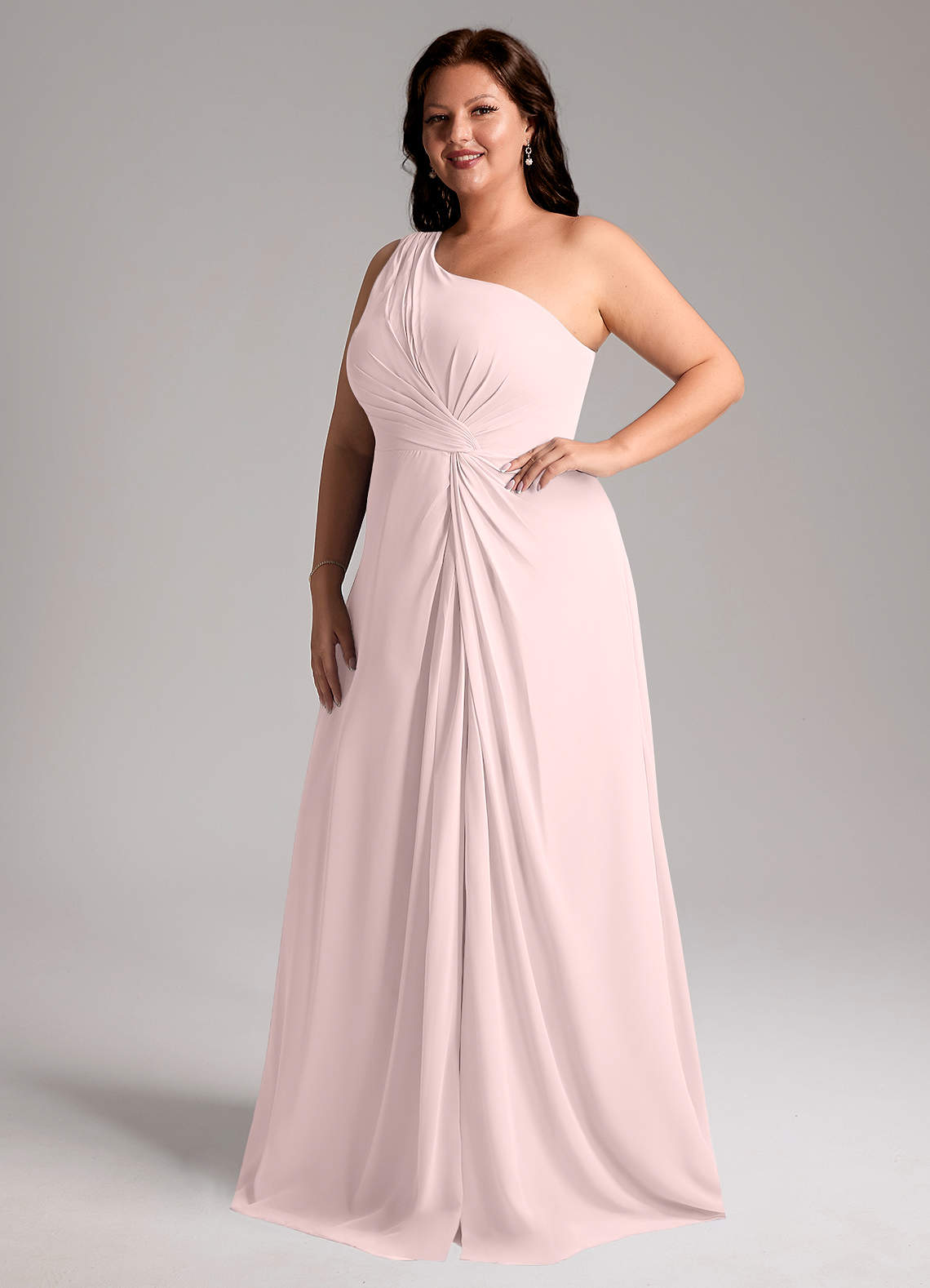ローズ様 Azazie Brooke Blushing Pink Bridesmaid Dresses | Azazie