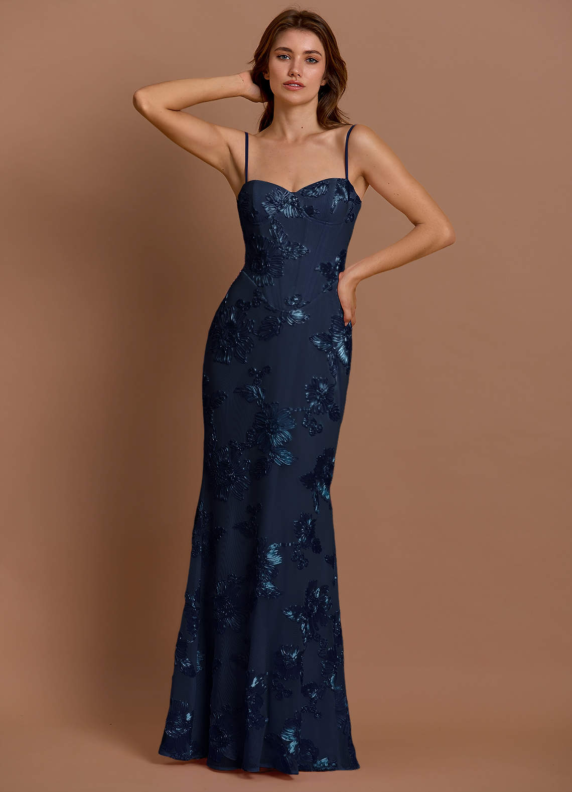 Anika Navy Maxi Dress image3