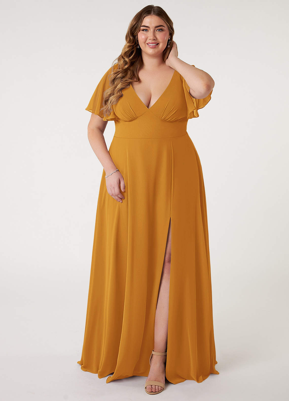 Azazie plus size outlet reviews