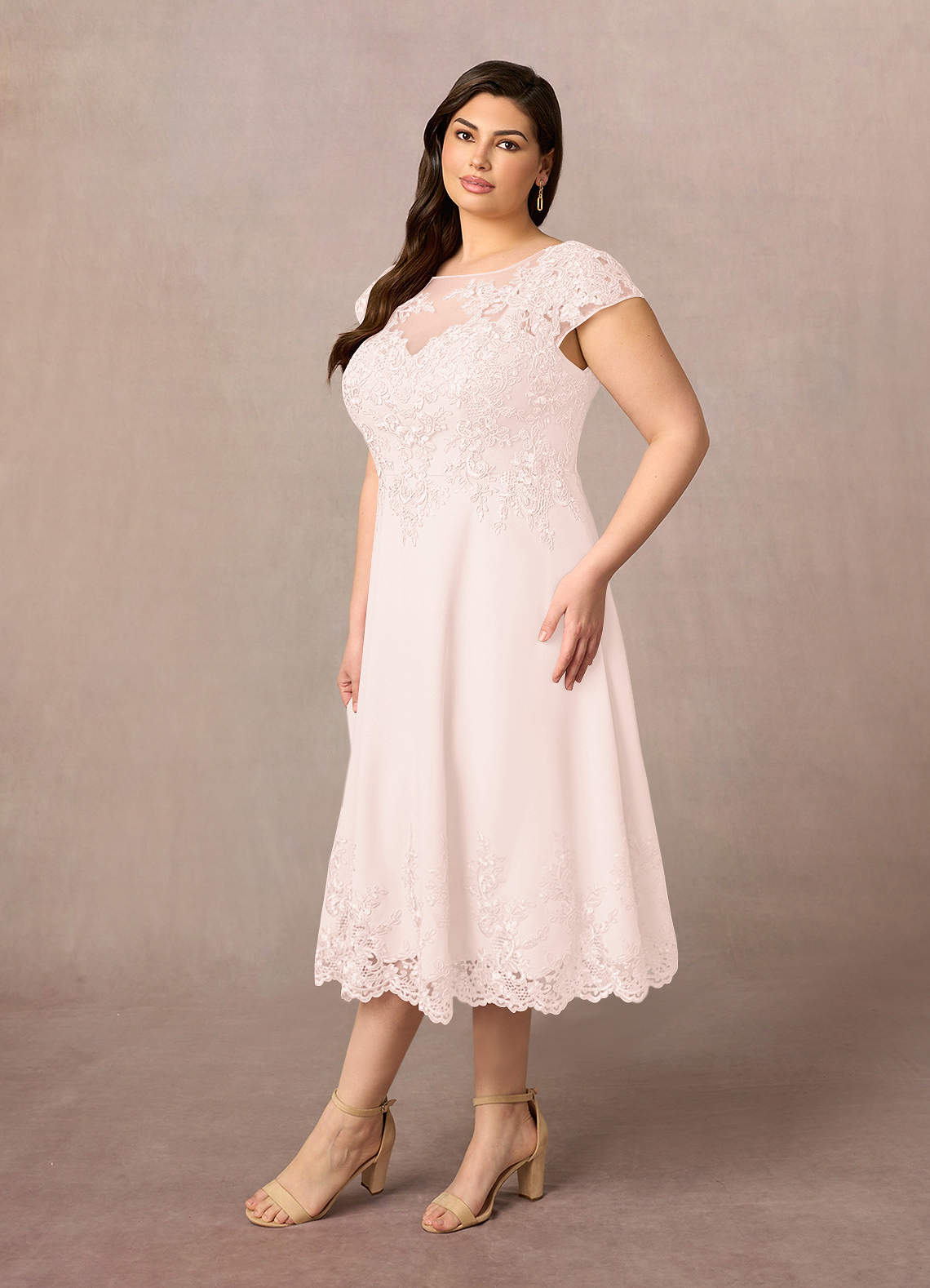 Midi Length Mother of the Bride Dresses