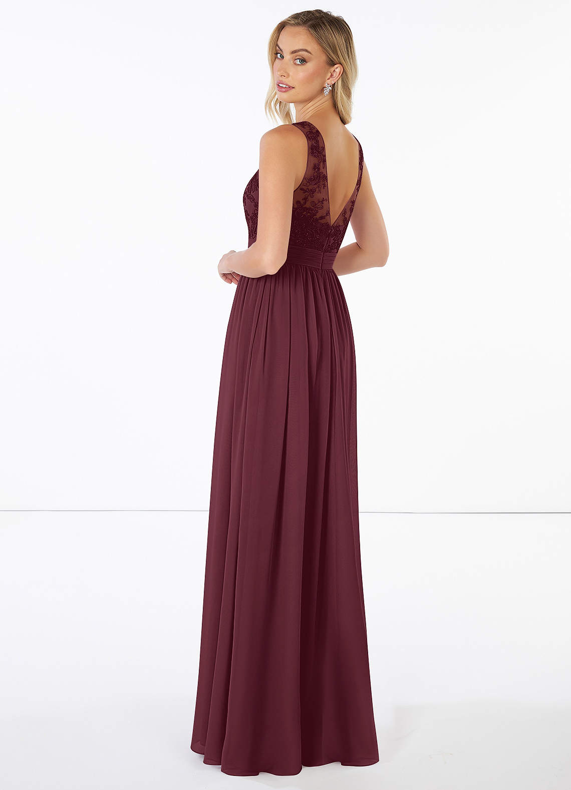 Cabernet Azazie Mea Bridesmaid Dresses | Azazie