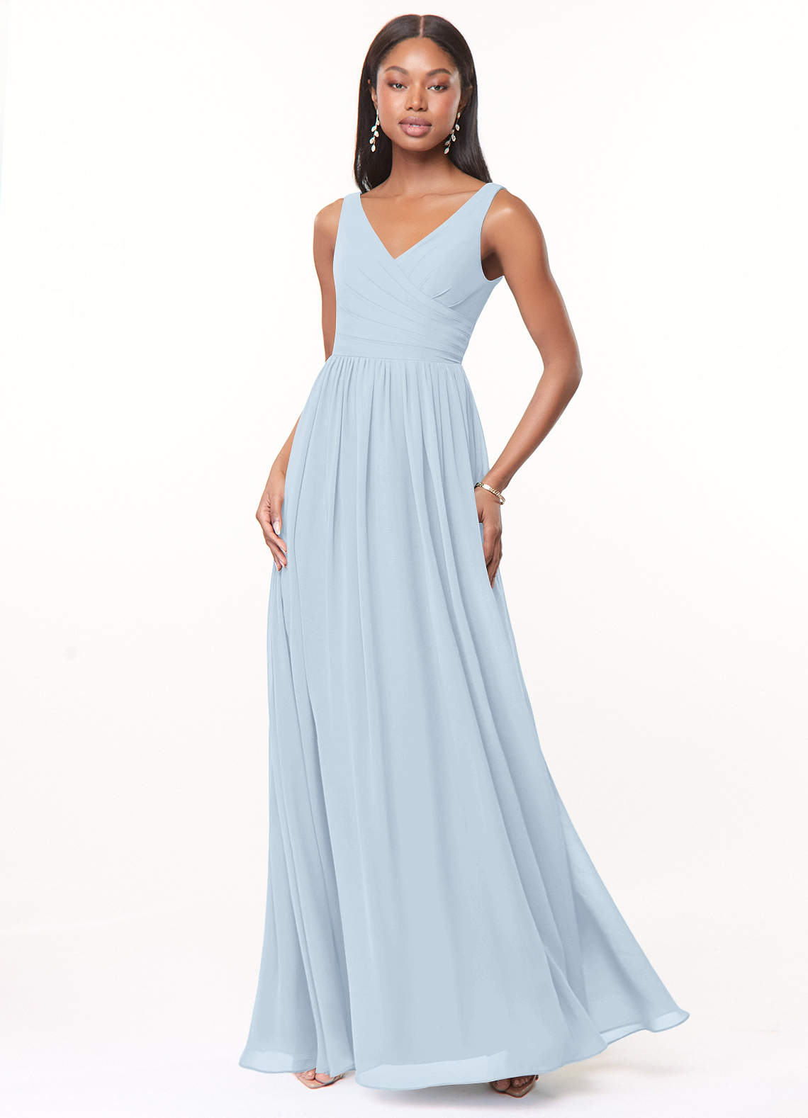 Azazie Keyla Mist Bridesmaid Dresses Azazie UK