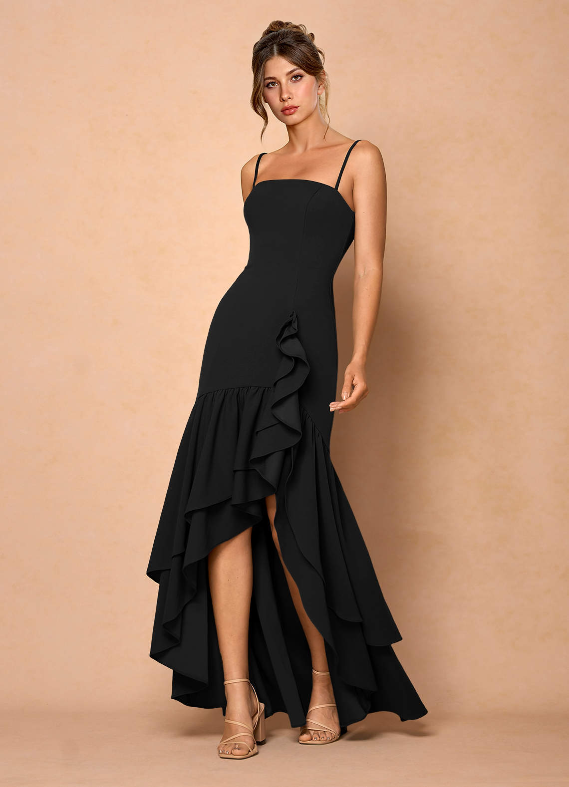 Drusilla Black Maxi Dress Ready to Ship | Azazie