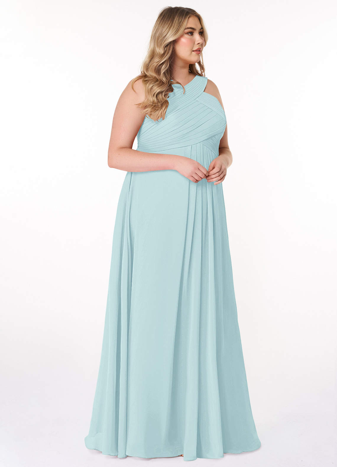 princess polly baby blue dress Allegra Duck Egg Bridesmaid Dress