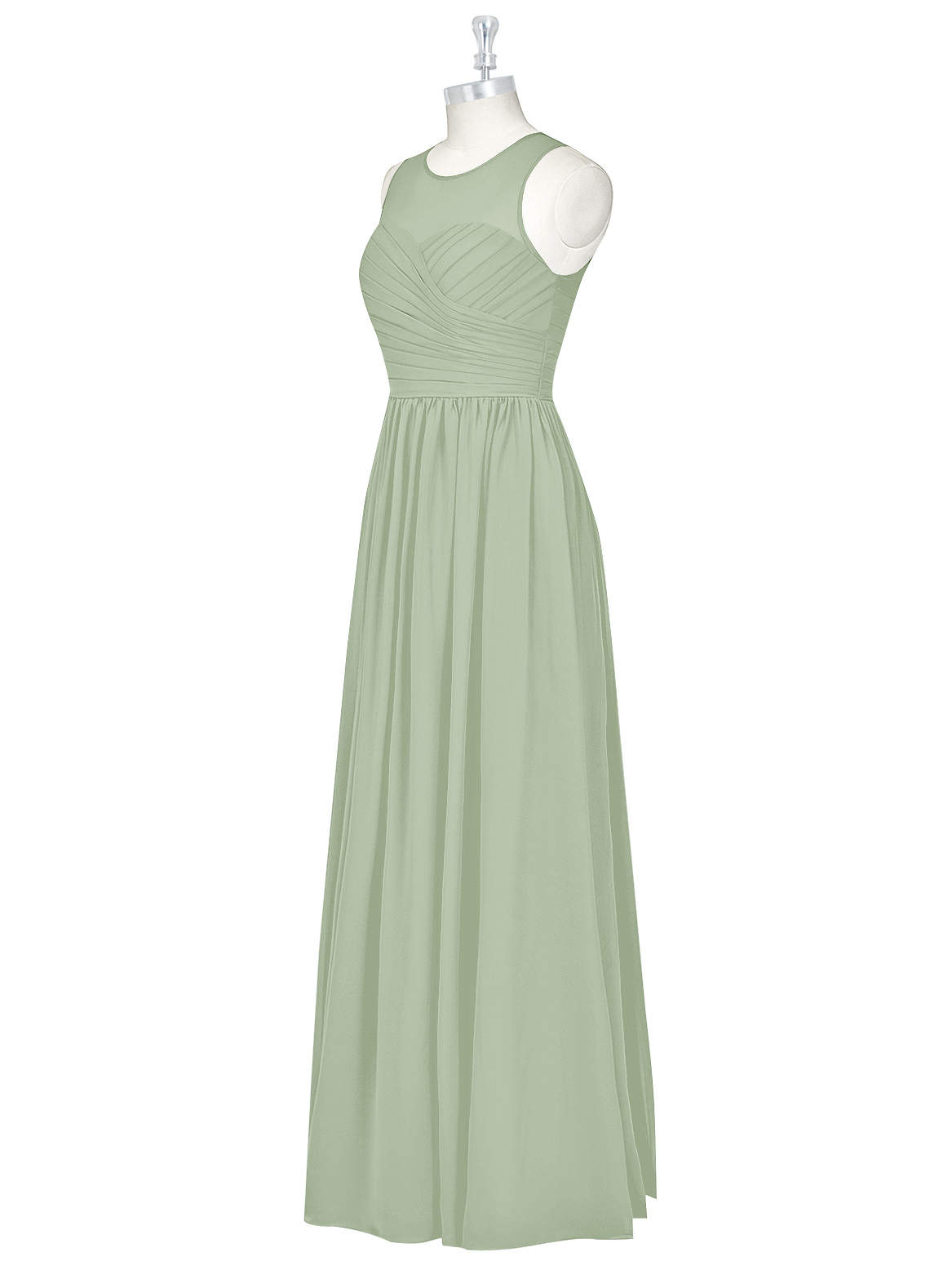 Azazie Nina Dusty Sage Chiffon Bridesmaid Dresses | Azazie Azazie Nina Dusty Sage Chiffon Bridesmaid Dresses | Azazie