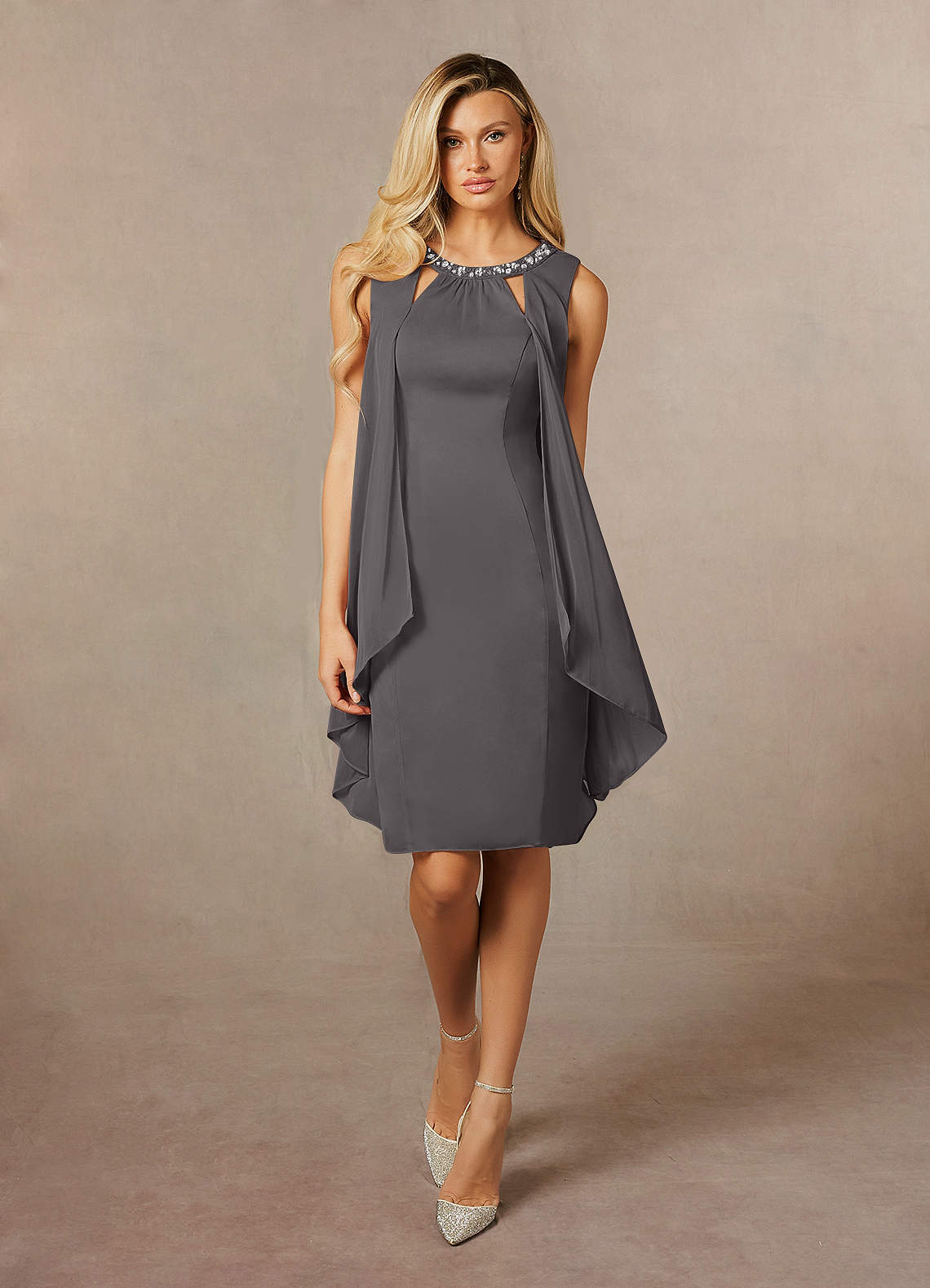 grey dress character Ghostly Spirit Costume Adult Small square neck dresses