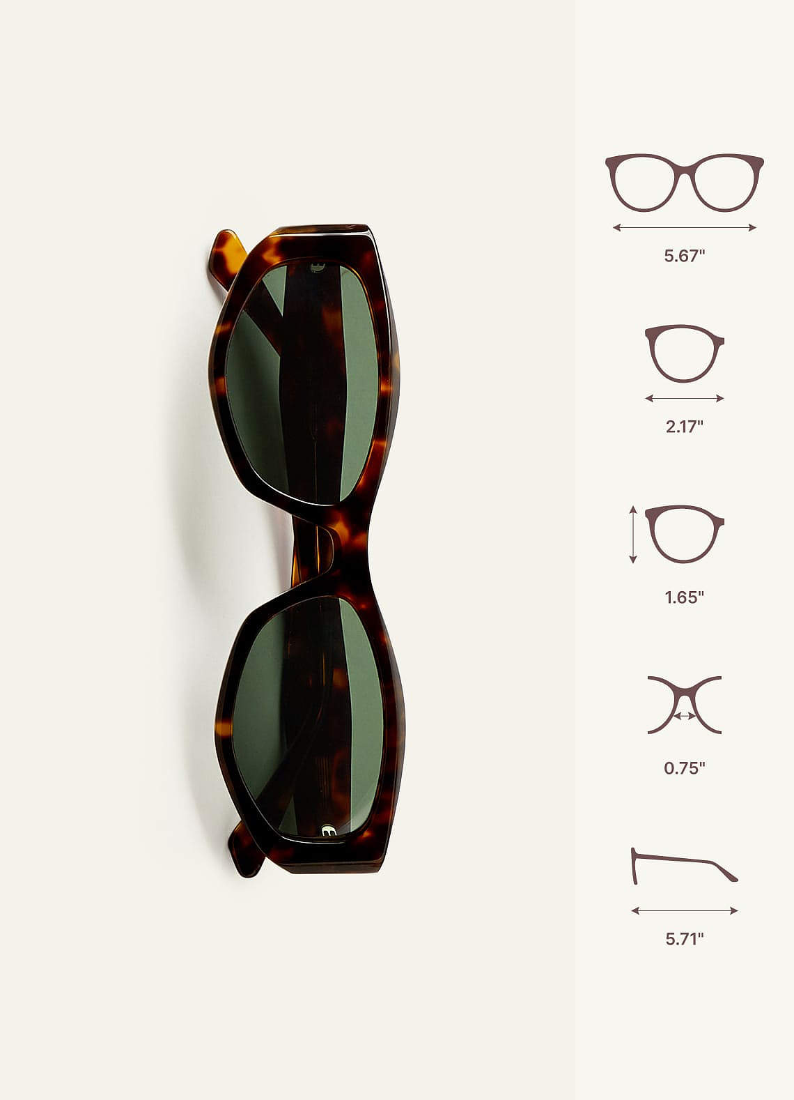 front 6 Pack Bridesmaid Picture-Perfect Sunglasses Set