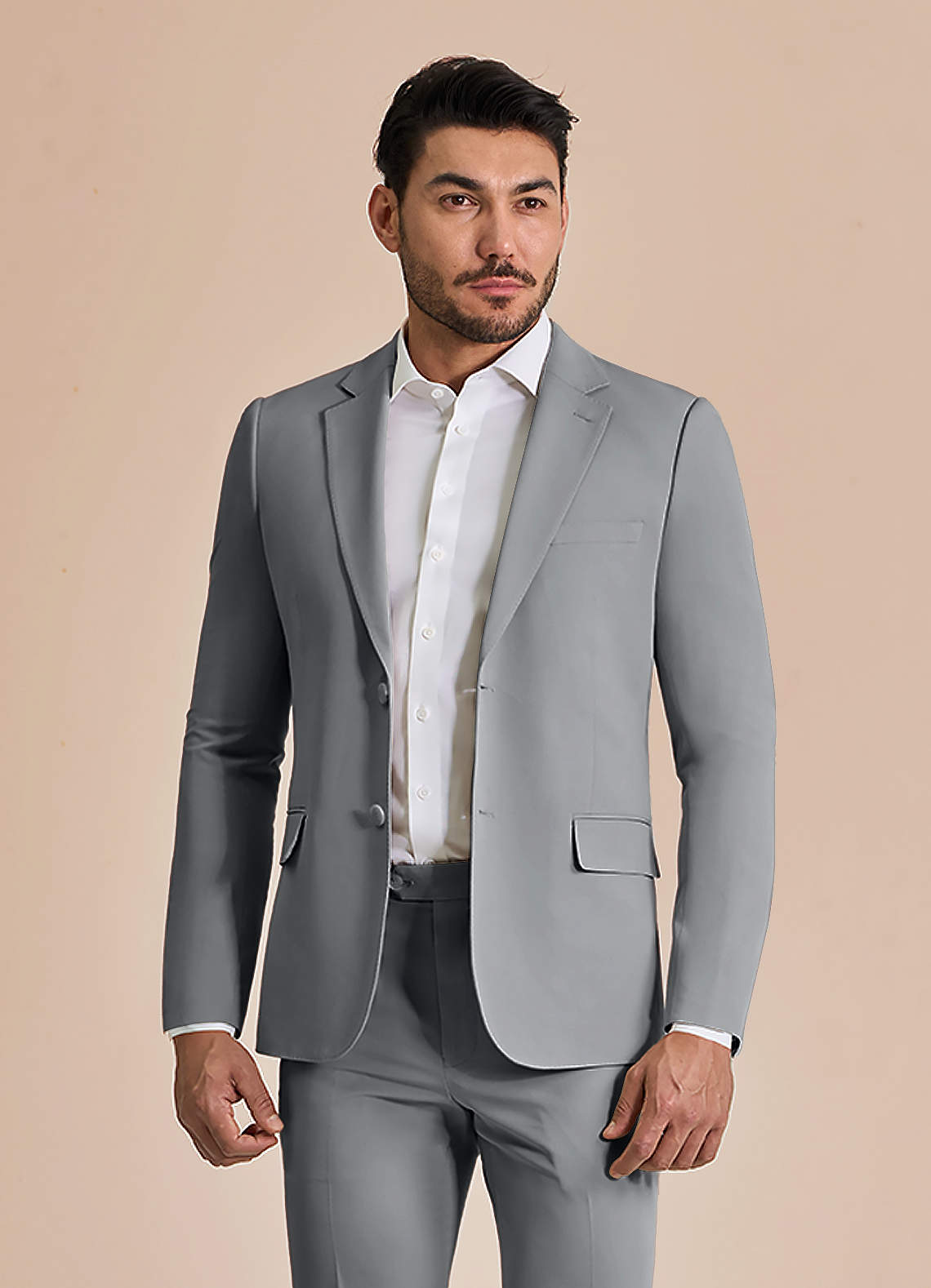 front William Grey Comfort Blend  Suit Jacket