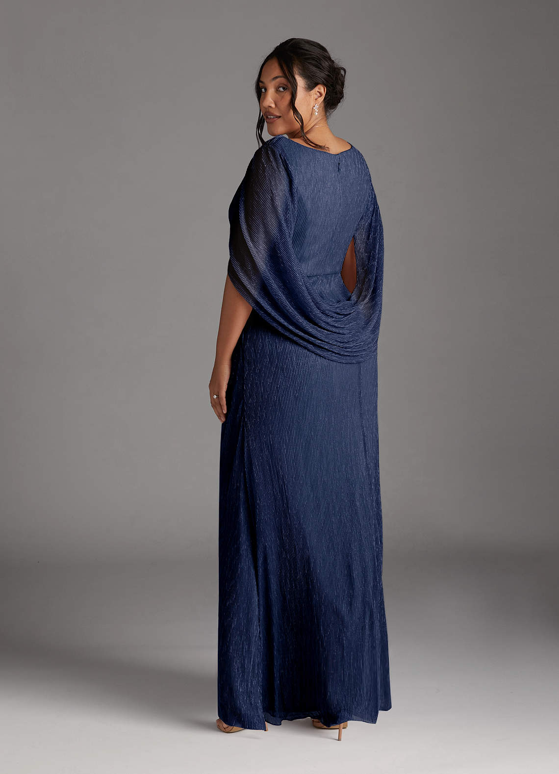 スーツ・フォーマル・ドレス layered cape dress CAPE DRESS 50TH ANNIVERSARY - Black | ZARA United States
