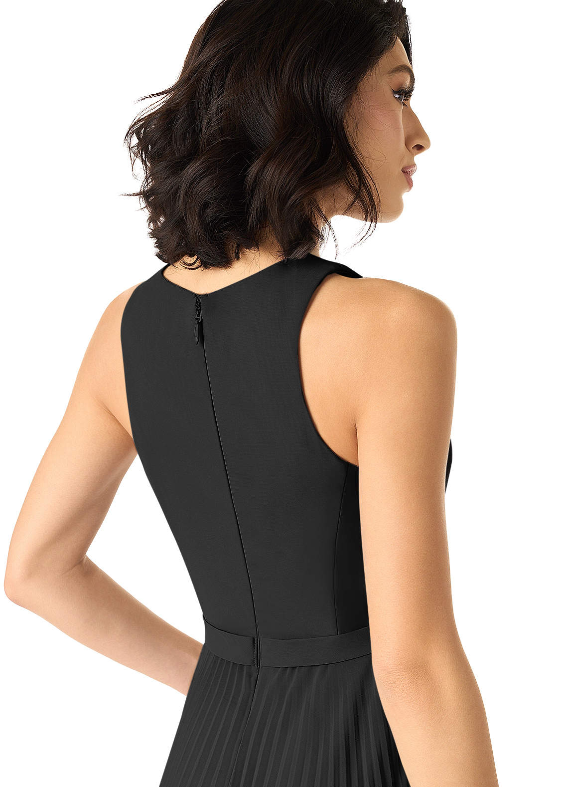 Azazie Lindie Ready to Ship Black Chiffon Bridesmaid Dresses | Azazie