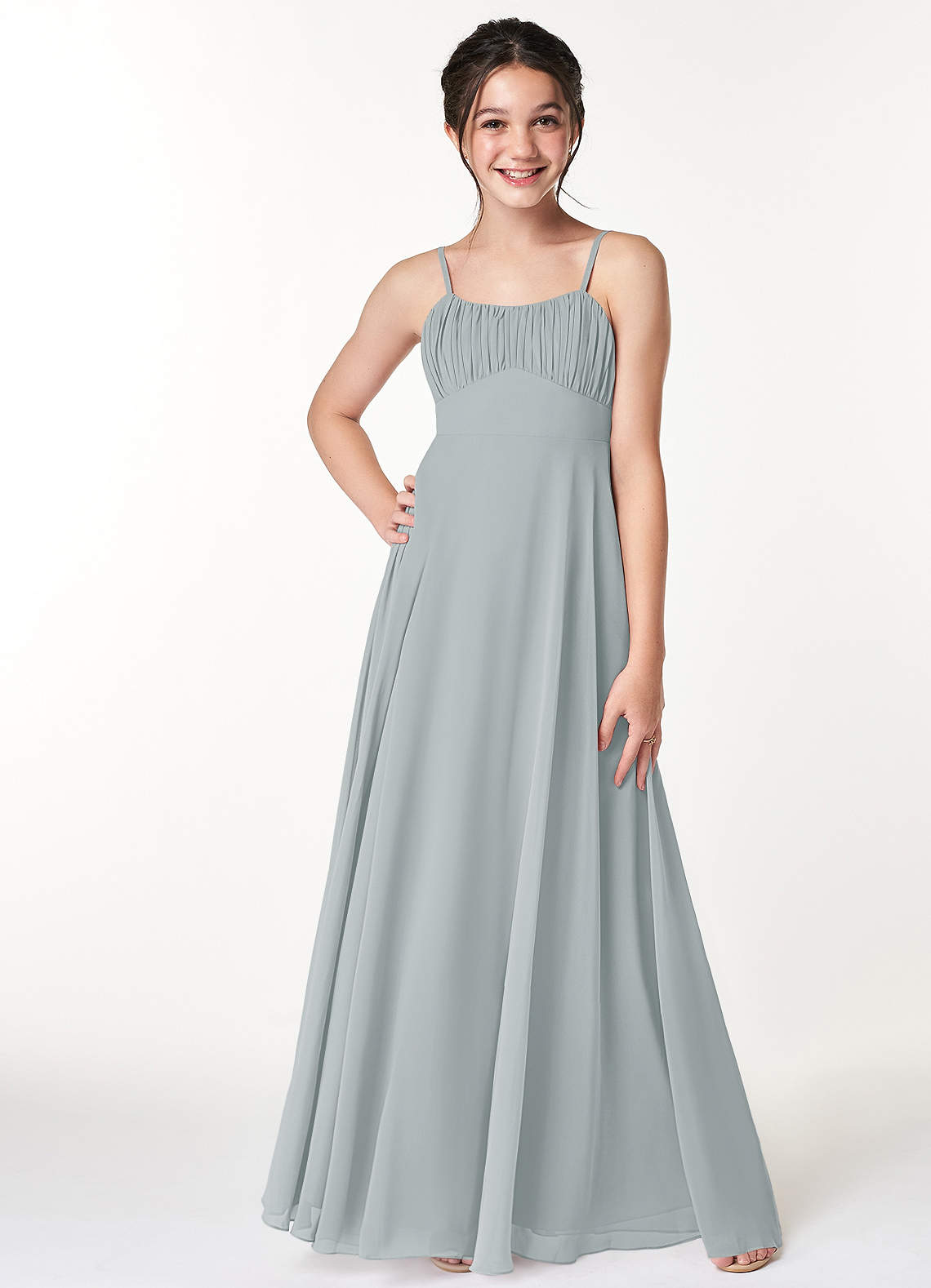 Kids grey sale bridesmaid dresses