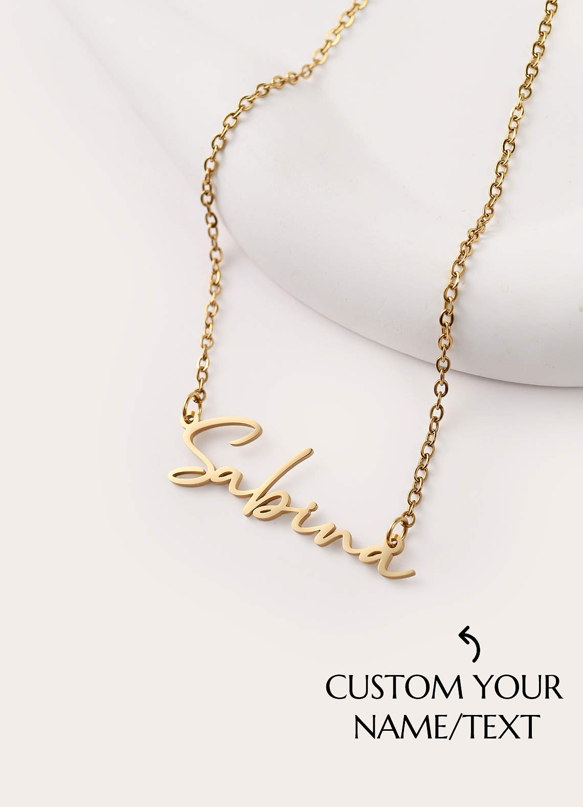 front Collar con nombre personalizado