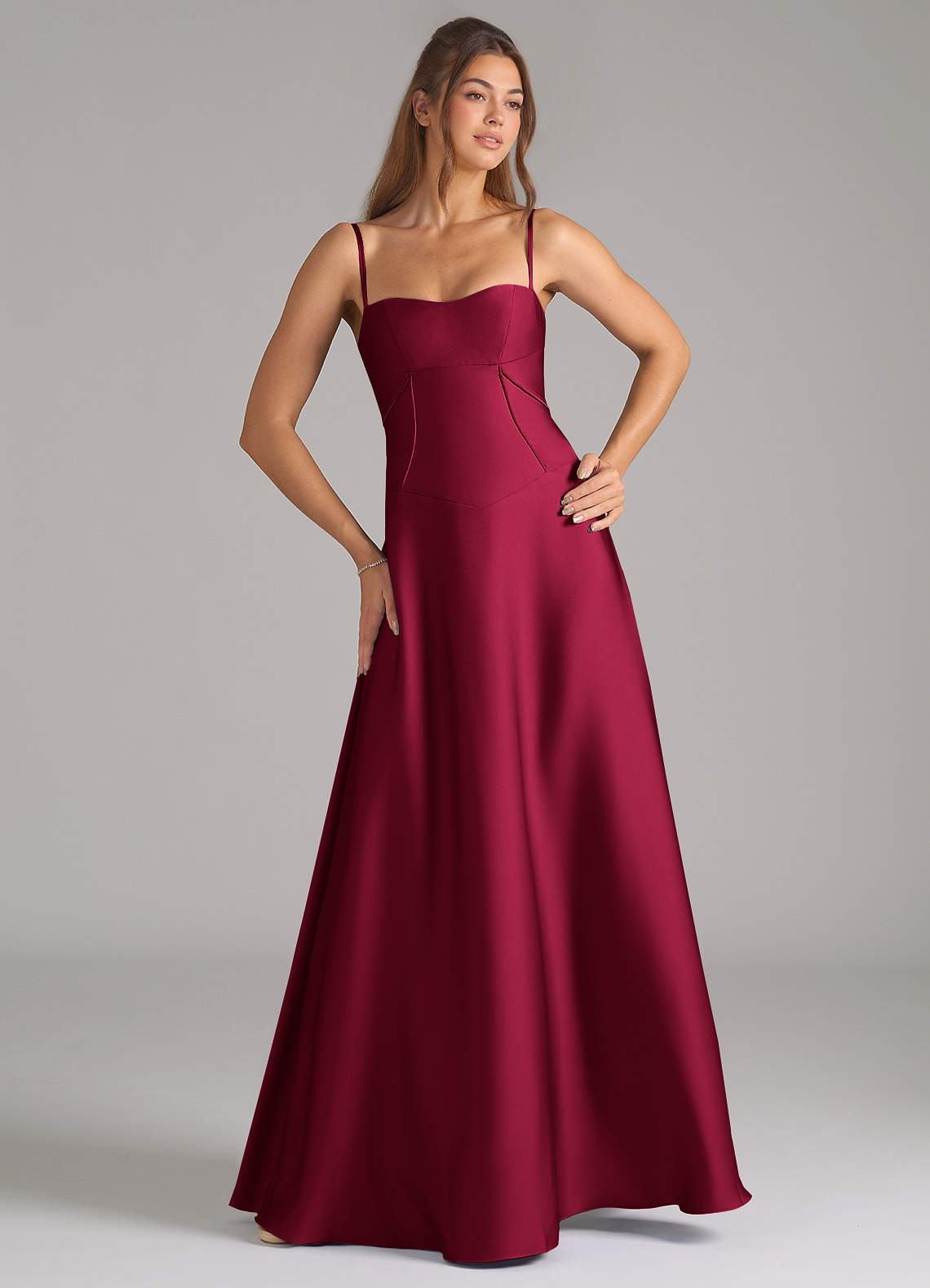 burgundy valentines dress Burgundy Floral Embroidered Draped Dress