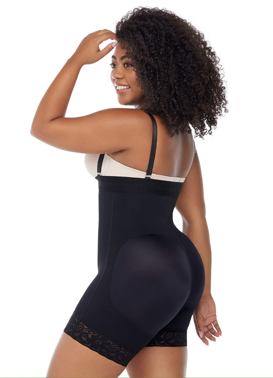 front Curveez High Waist Lifting Shorts